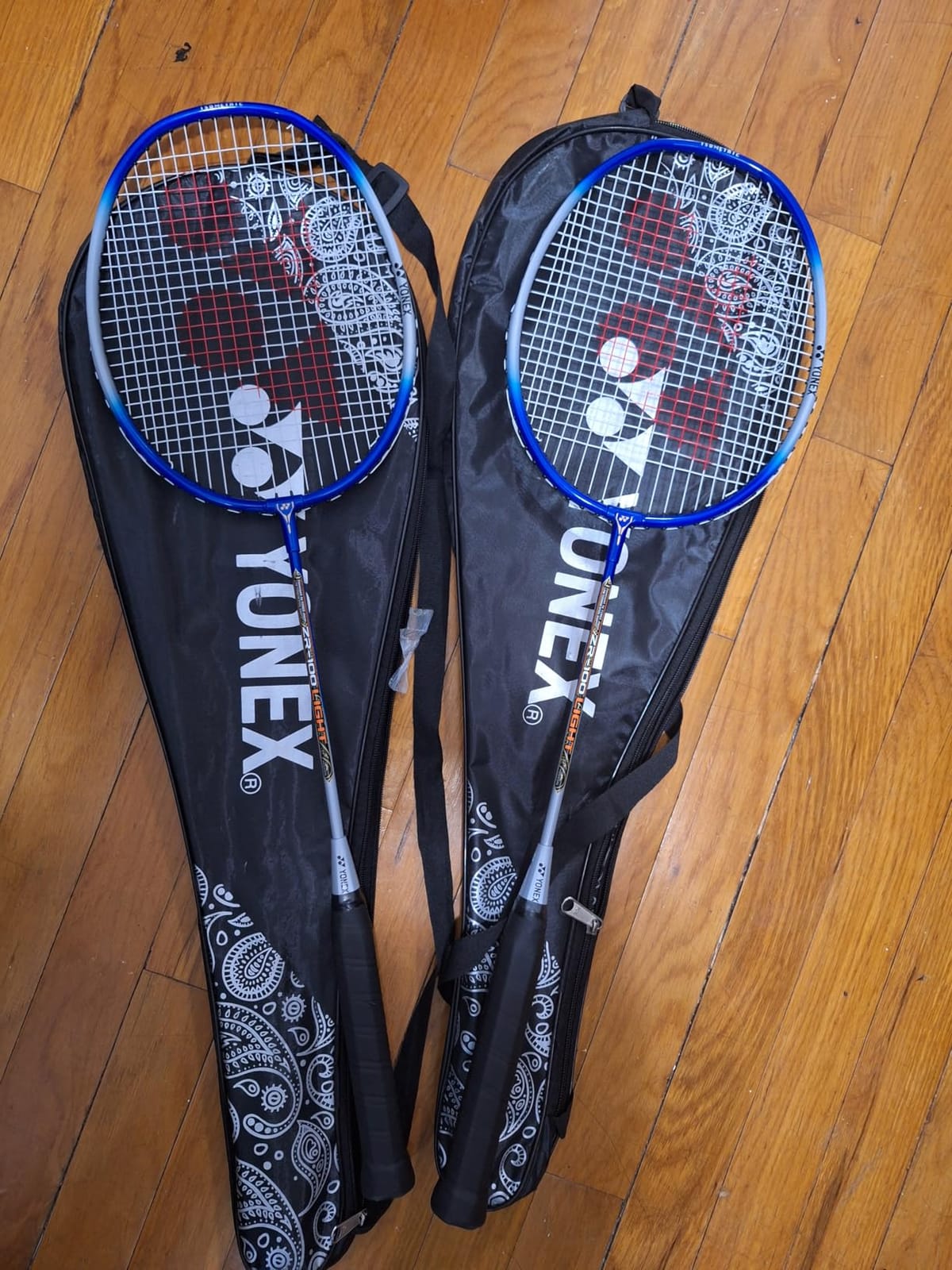 YONEX ZR 100 Light Aluminum Blend Badminton Racquet with Full Cover, Set of 2 customer photo 1