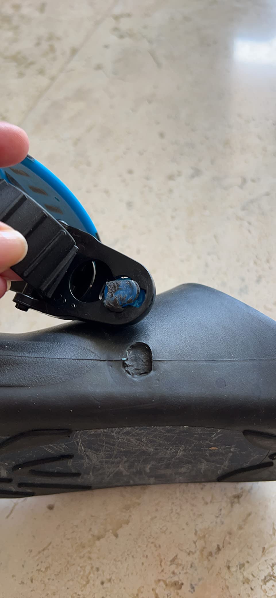 Cressi Adult Snorkel Set (Mask, Dry Snorkel, Adjustable Fins) - Light for Travel - Ocean Set: Designed in Italy customer photo 2