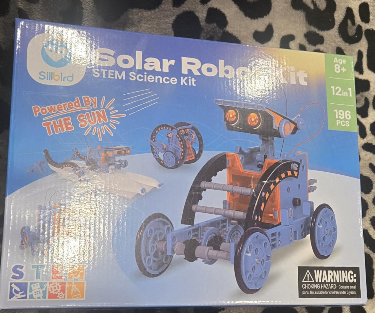 Sillbird 12-in-1 Solar Robot Building Kit STEM Gift for Boys Ages 8-13 customer photo 1