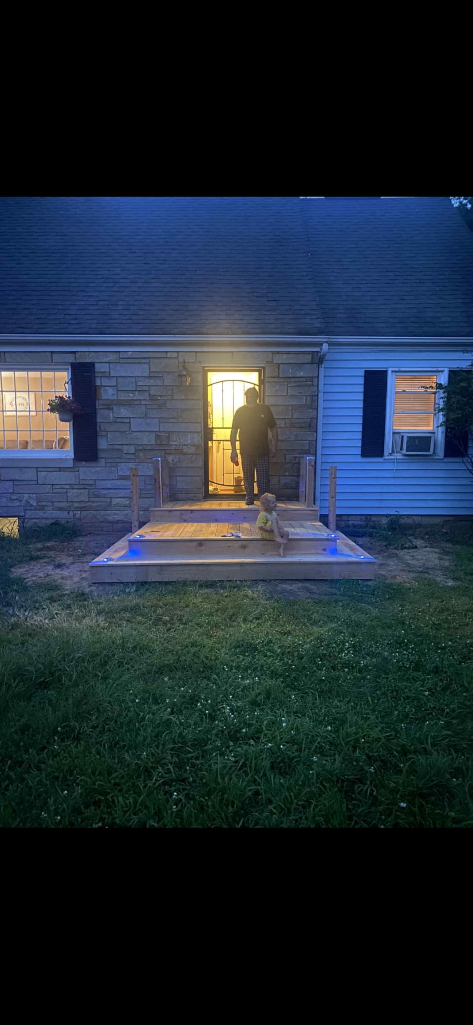 VOLISUN Solar Deck Driveway Dock Lights,Solar Pathway Lights,White 12 Pack customer photo 1