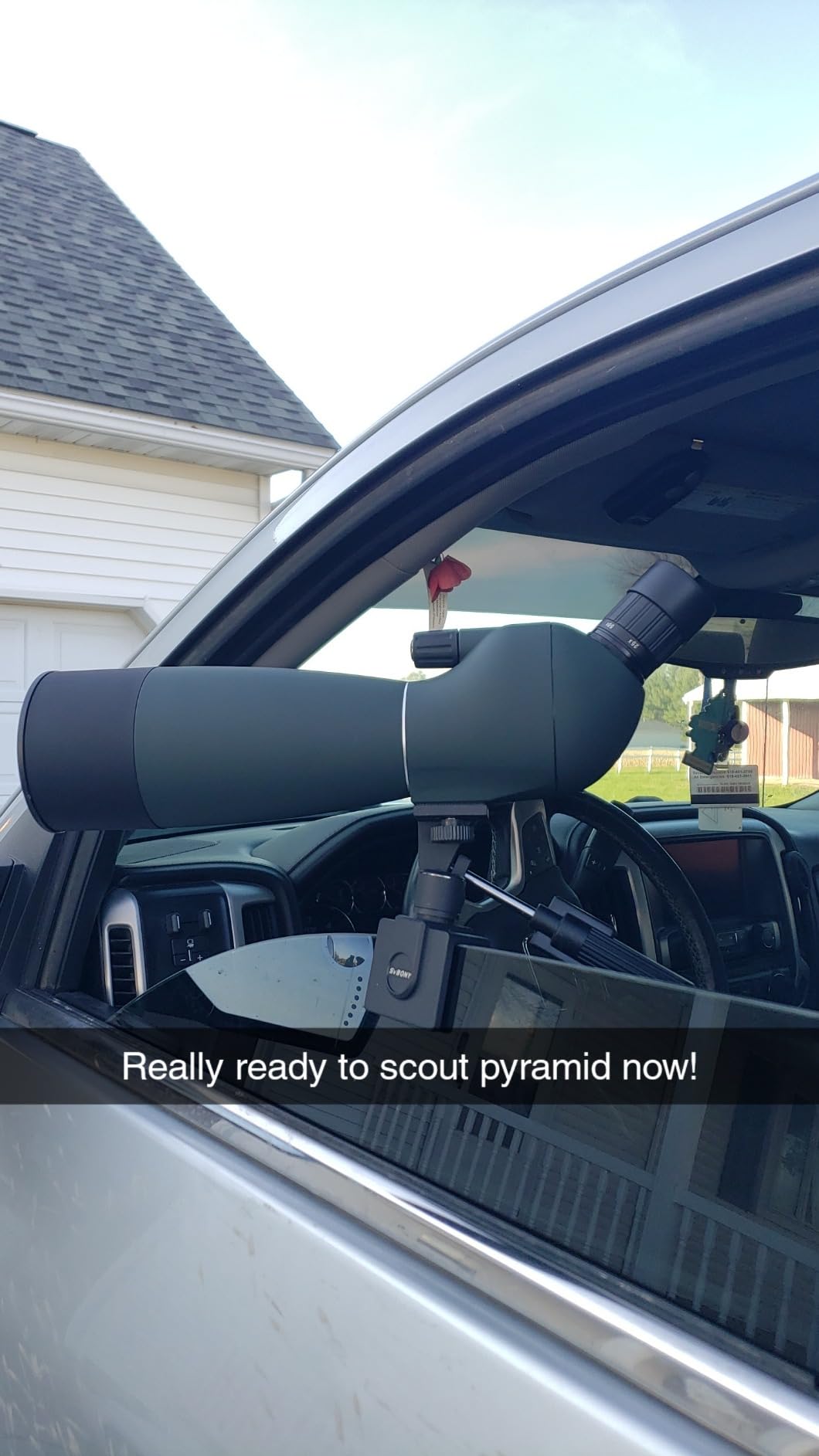 SVBONY SV126 Car Window Mount, for Spotting Scope/Binoculars/Camera (Metal customer photo 1