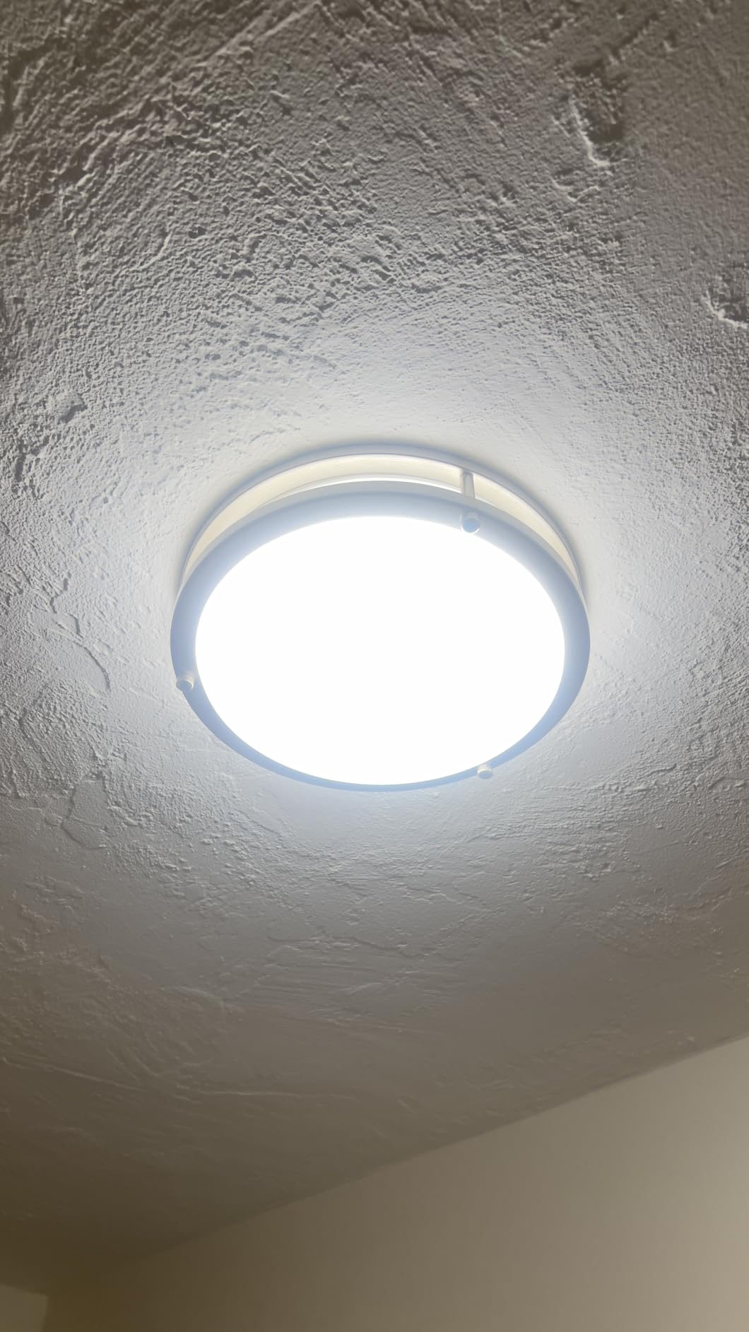hykolity 13 inch Flush Mount LED Ceiling Light Fixture,5CCT customer photo 1