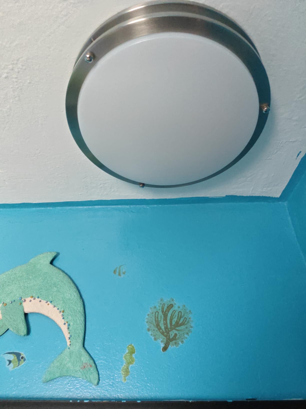 hykolity 13 inch Flush Mount LED Ceiling Light Fixture,5CCT customer photo 2