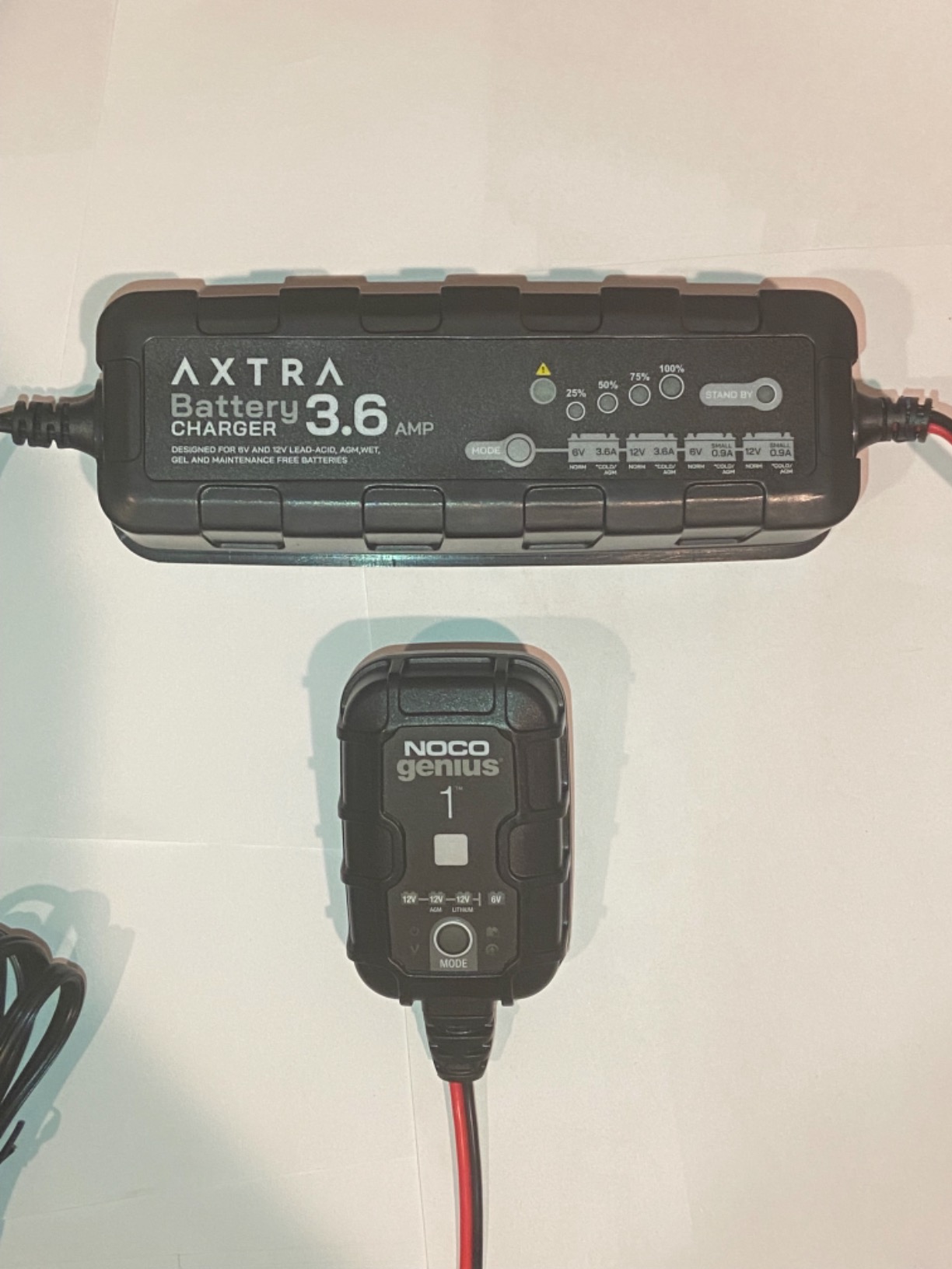 NOCO GENIUS1 1A 6/12V Smart Battery Charger, Trickle Charger & Maintainer customer photo 2
