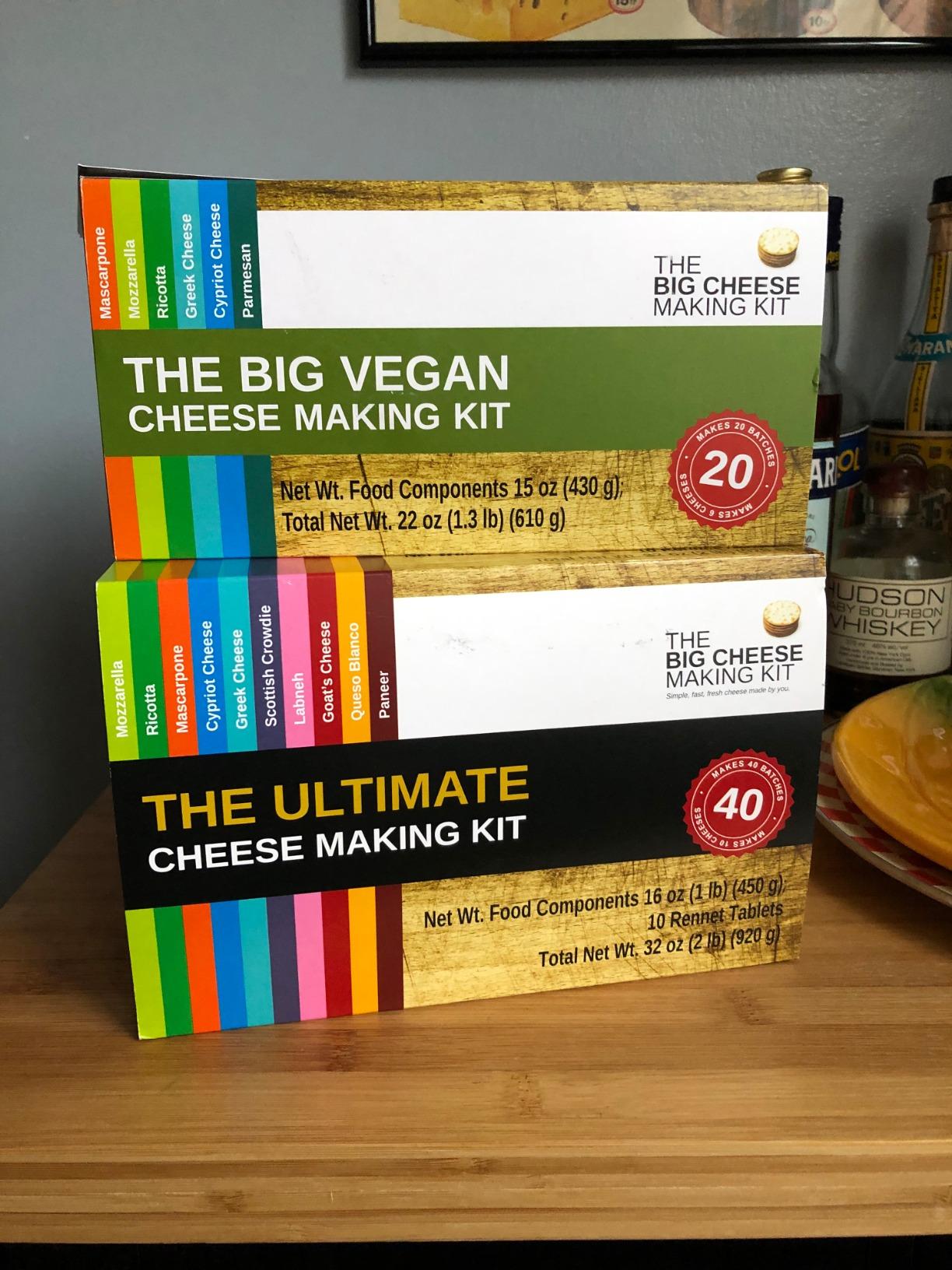 The Big Cheese Ultimate Cheese Making Kit - Makes 10 Cheeses (Mozzarella, Mascarpone, Feta, Ricotta + 6 More) - 40 Batches with Rennet & Recipe Book customer photo 2