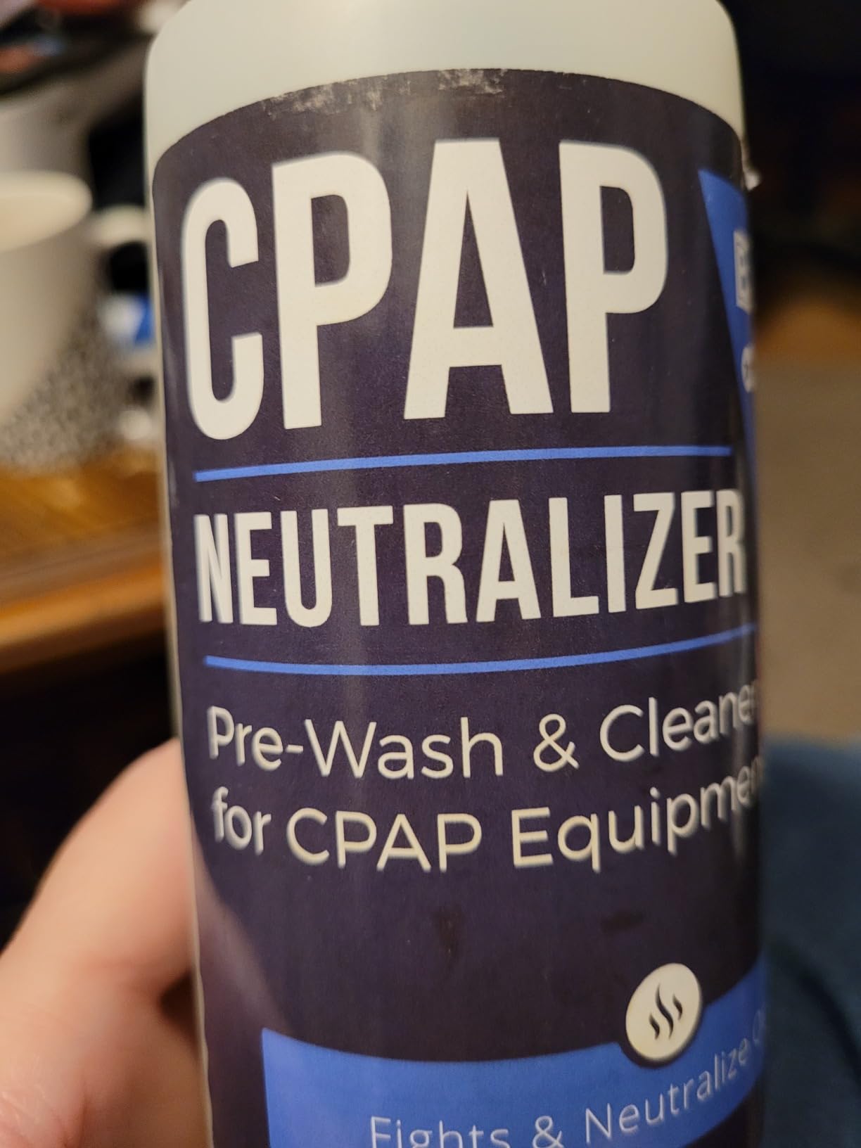 Essential Values CPAP Cleaner Pre-Wash, Safe & Scent-Free - 16 Fl Oz - Hose CPAP Cleaning Kit Supplies with Dye-Free Prewash Soap - Compatible with All C PAP Equipment & Machines customer photo 1