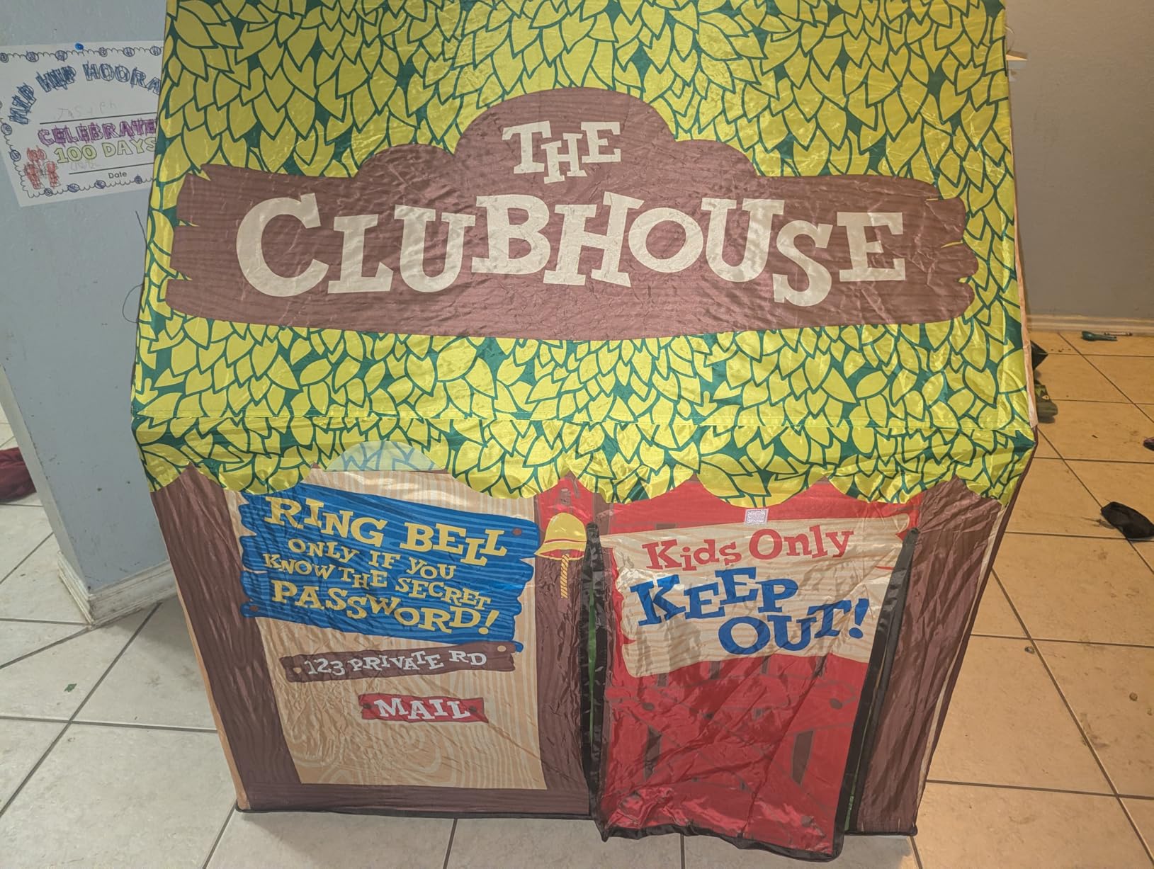 SweHouse Play Tent Indoor Clubhouse Boy Girl Playhouse, Green customer photo 1