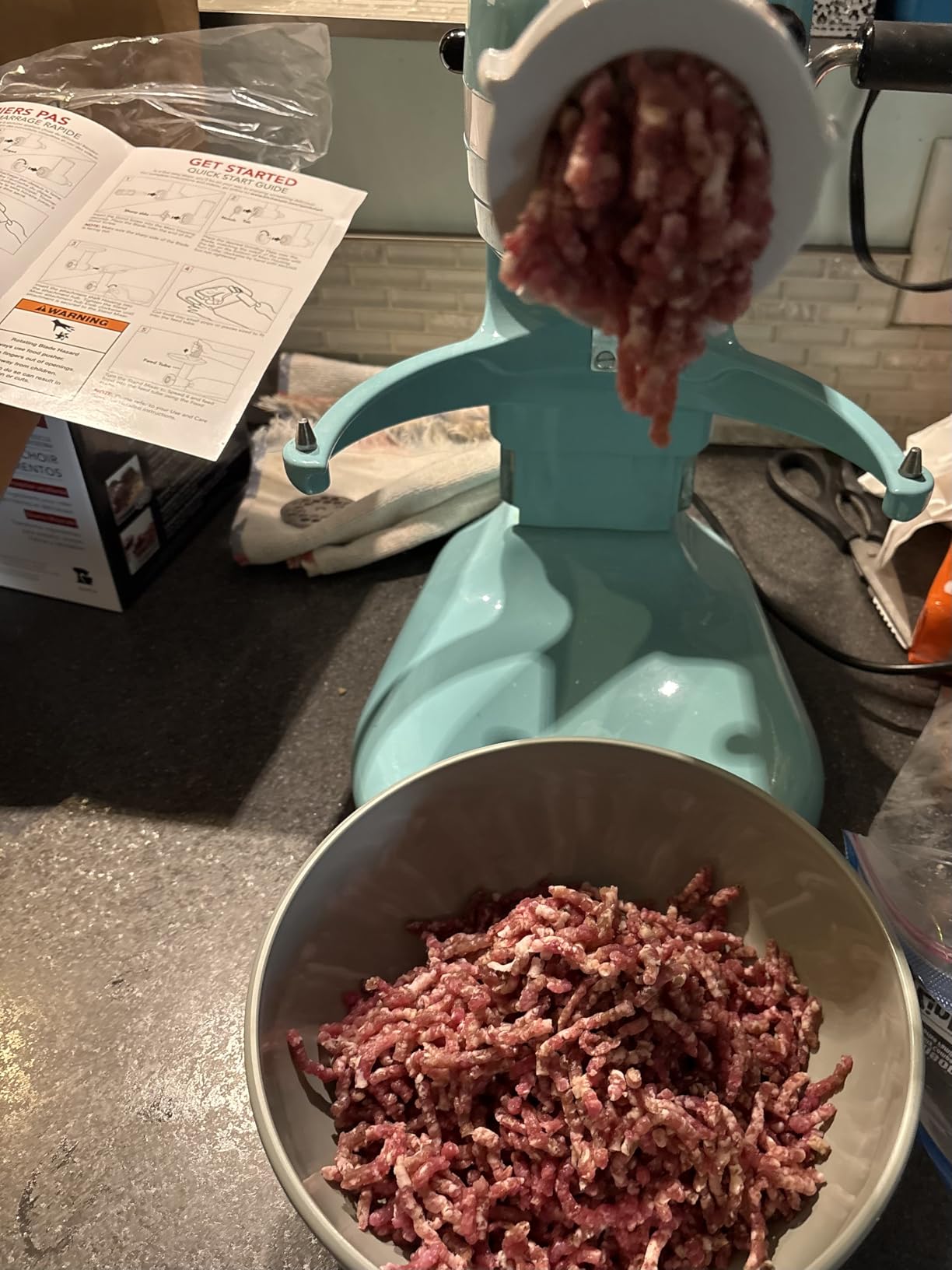 KitchenAid KSMFGA Food Grinder Attachment for All KitchenAid Stand Mixers customer photo 1