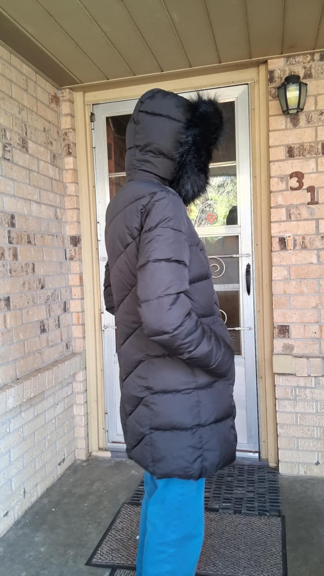 BINACL Women's Winter Warm Thicken Long Outwear Pockets Coat Parka Jacket XS-3XL customer photo 1
