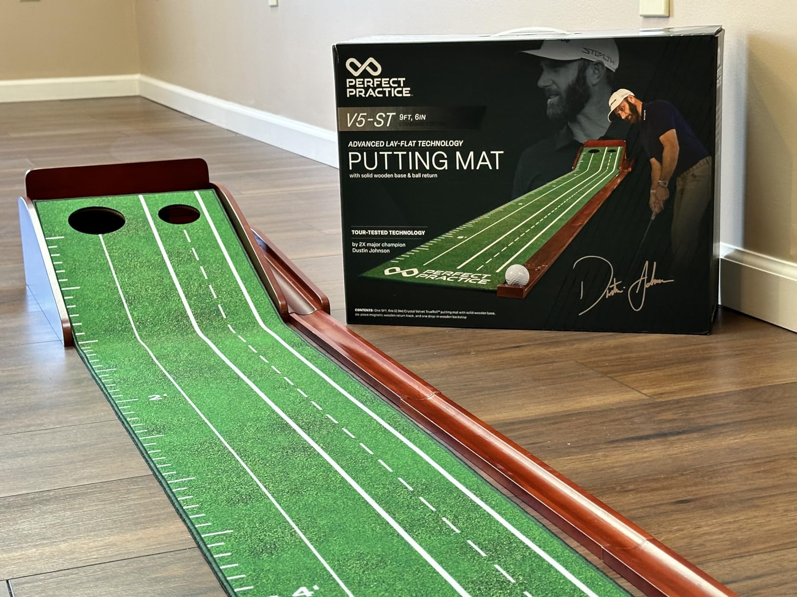 Perfect Practice Standard 9' Putting Mat - Indoor Putting Green customer photo 2