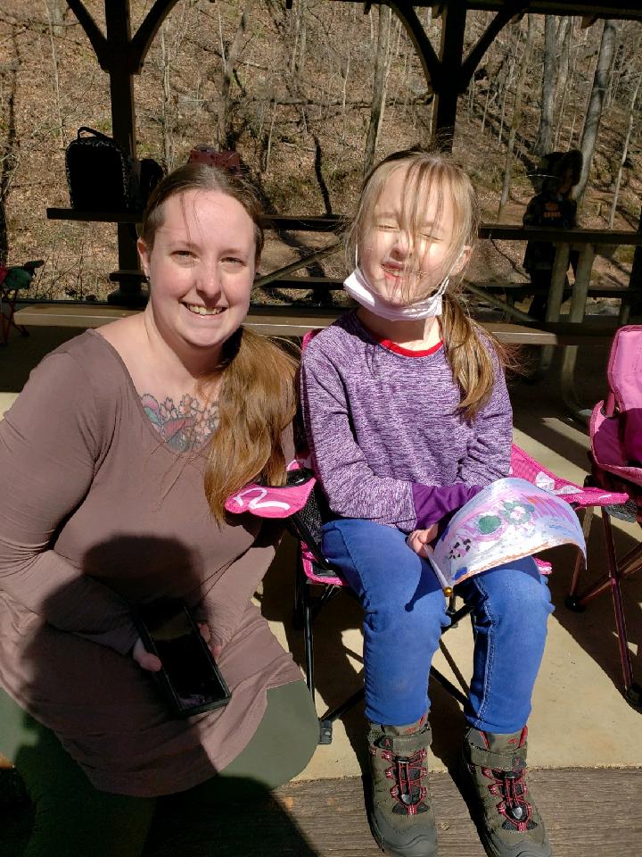 Emily Rose Kids Folding Camping Chair, Pink Beach Chair with Cup Holder customer photo 1