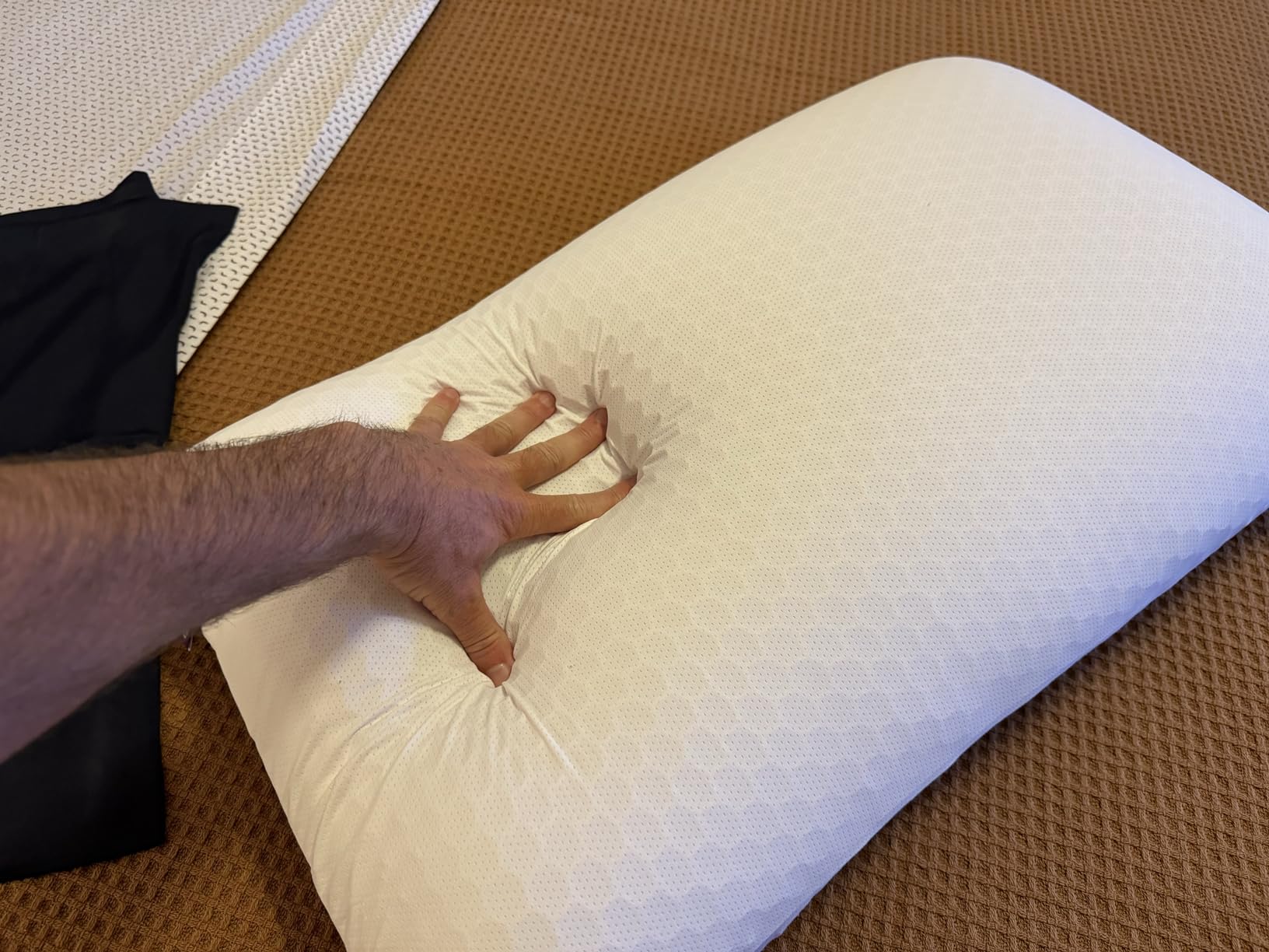 Purple Harmony Pillow - Medium Loft, Standard Size, Cooling Gel Neck Pillow customer photo 1