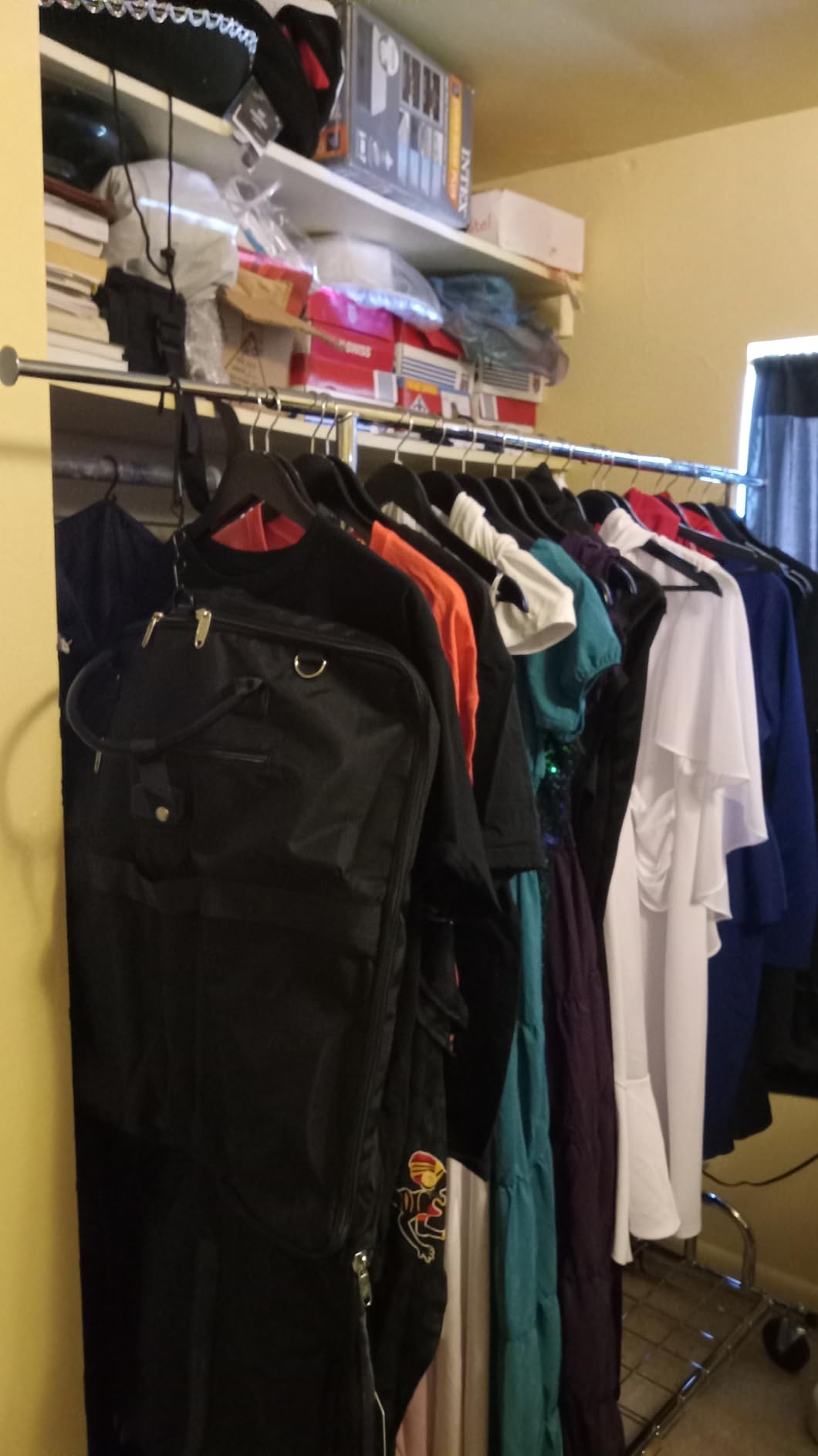 HOKEEPER Clothing Garment Rack Capacity 525LBS Collapsible Clothes Rack customer photo 2