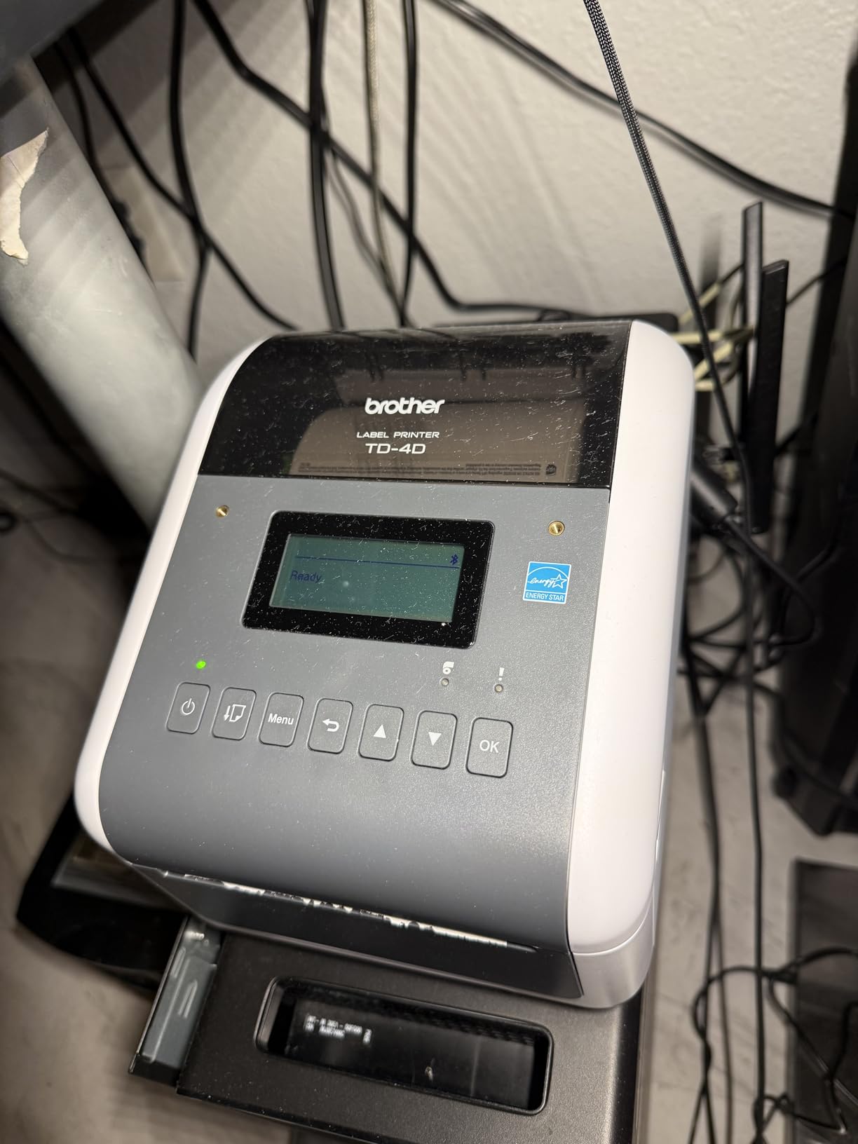 Brother TD-4550DNWB Thermal Desktop Label Printer customer photo 1