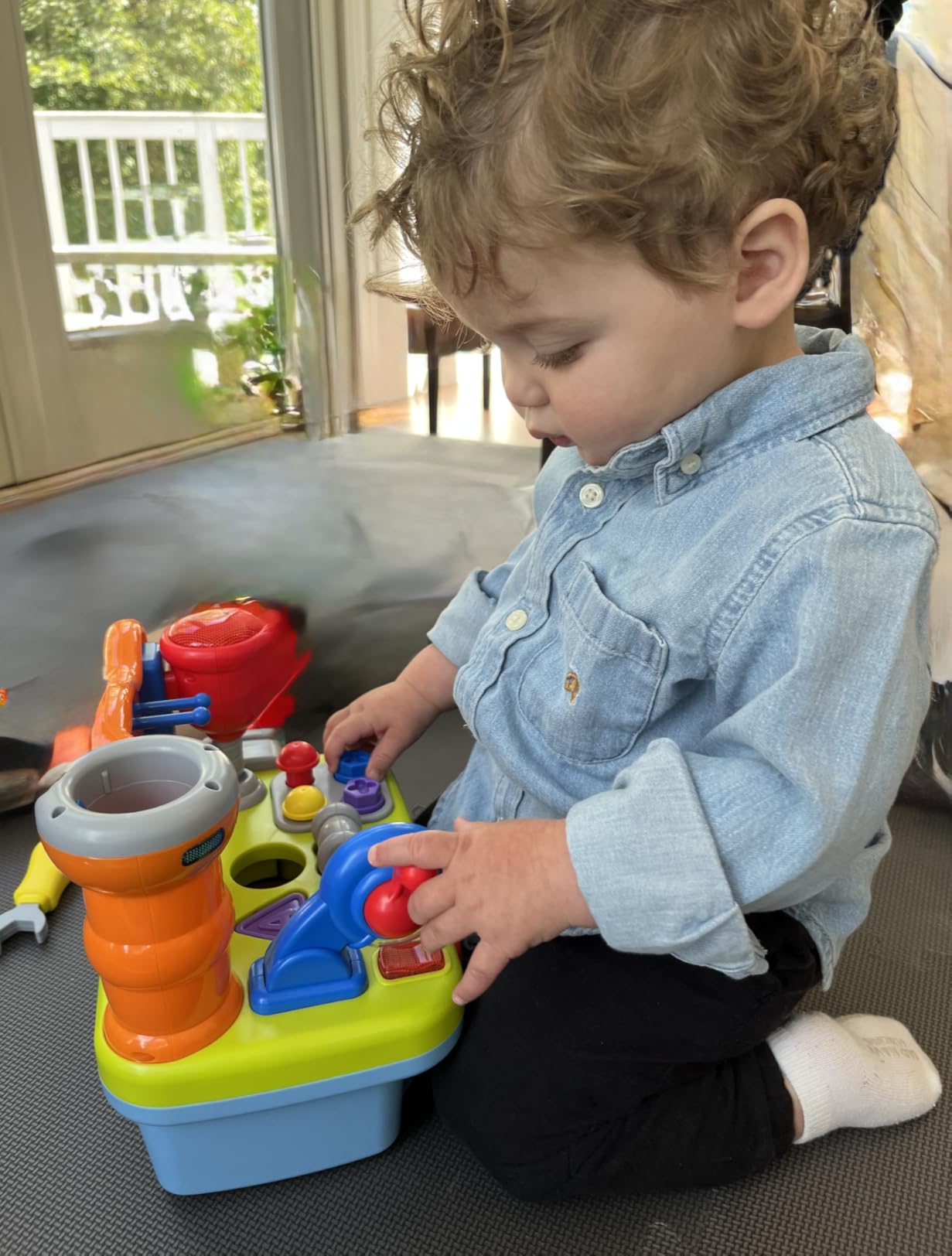 Toys for 1 Year Old Boy, Musical Toy Tool Bench, 1 2 3 Years old Boy Gifts customer photo 2