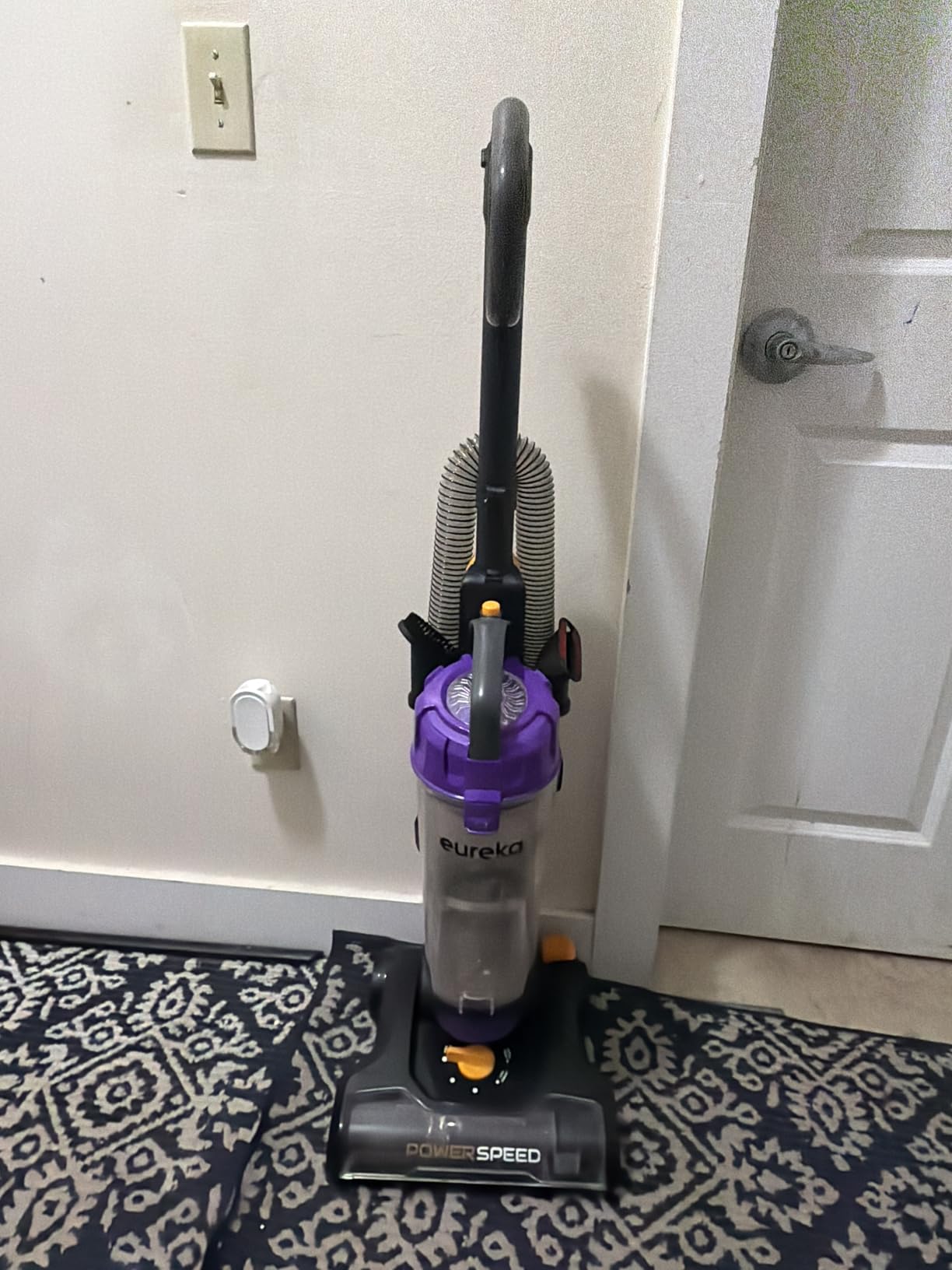 Eureka NEU182B PowerSpeed Bagless Upright Vacuum Cleaner, Purple customer photo 2