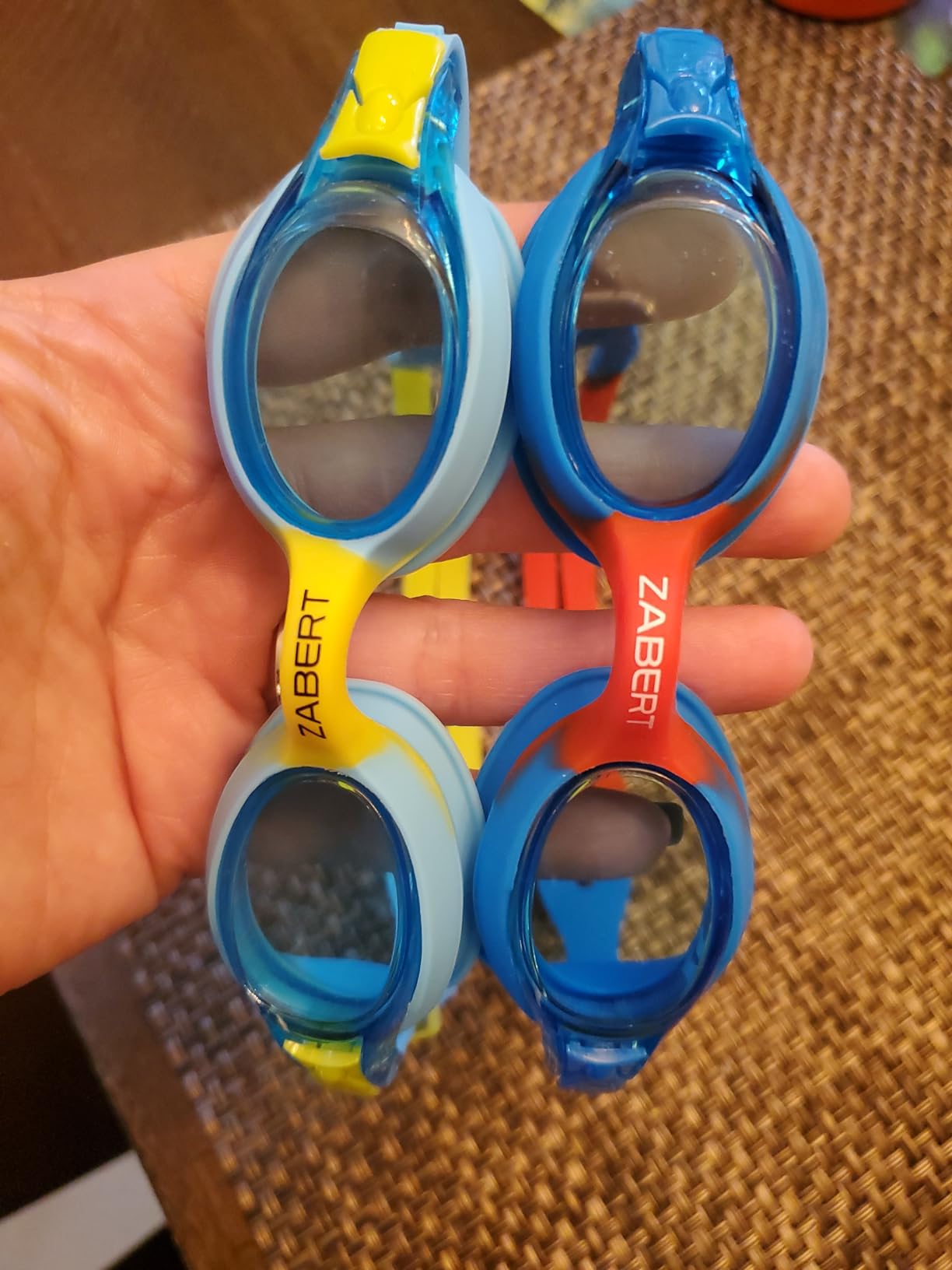 K20 Swimming Goggles for Kids Girls Boys Age 3-10 Years Old, Anti-fog 100% UV Protection with Travel Bag customer photo 2