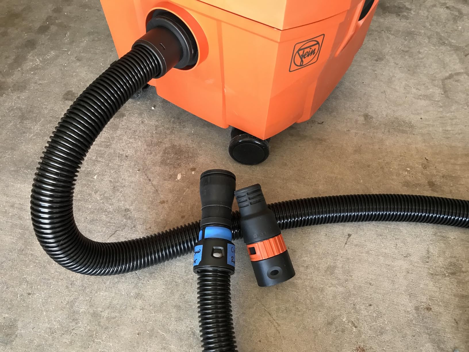 Cen-Tec Systems 94709 Quick Click 16 Ft. Hose for Home and Shop Vacuums with Expanded Multi-Brand Power Tool Adapter Set for Dust Collection customer photo 2