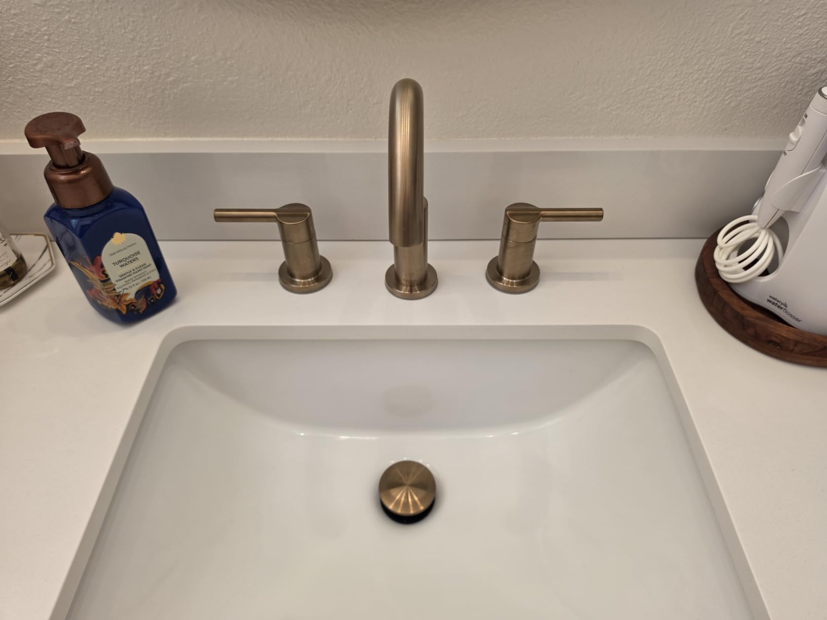 Delta Faucet Nicoli Widespread Bathroom Faucet 3 Hole, Matte Black Bathroom Faucet, Bathroom Sink Faucet, 2 Handle Bathroom Faucet, Bath Faucet, Drain Assembly, Matte Black 35749LF-BL customer photo 1