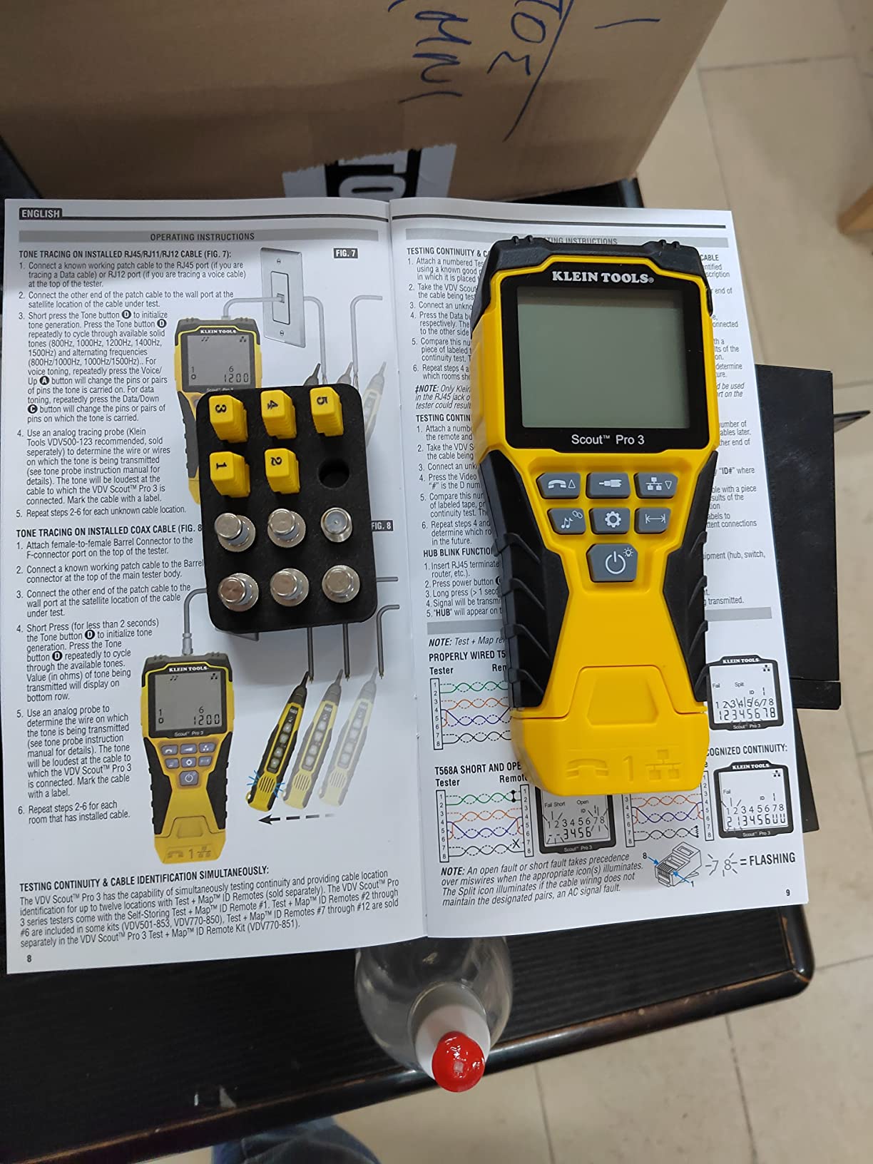 Klein Tools VDV501-851 Scout Pro 3 Tester Starter Set Cable Tester customer photo 1