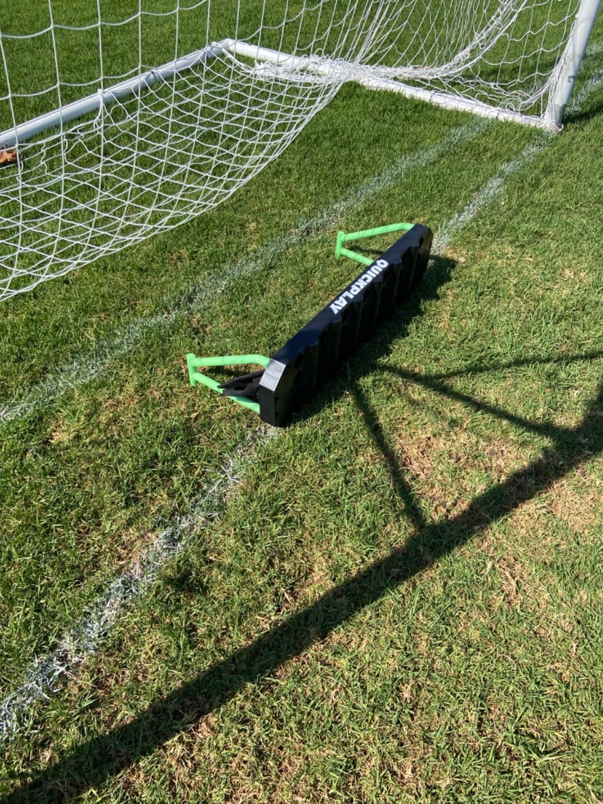 QUICKPLAY Replay Station Soccer Rebounder Board - 4-in-1 Passing Trainer | 4 rebound angles, Dual surface, Adjustable rebound, First touch & control, Backyard, Soccer training equipment, portable customer photo 1