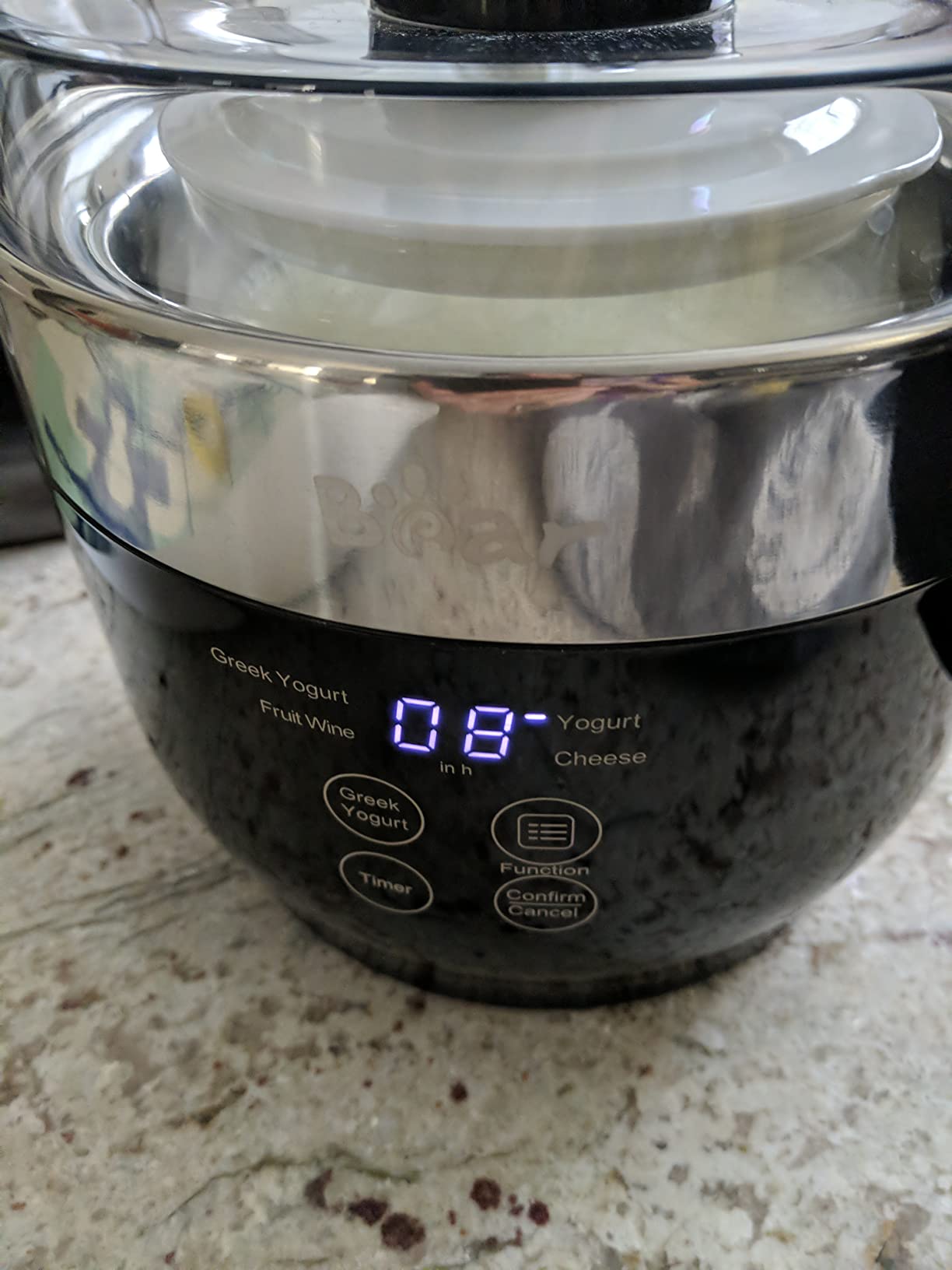 Bear Yogurt Maker, Greek Yogurt Maker Machine with Strainer&Timer Control customer photo 2