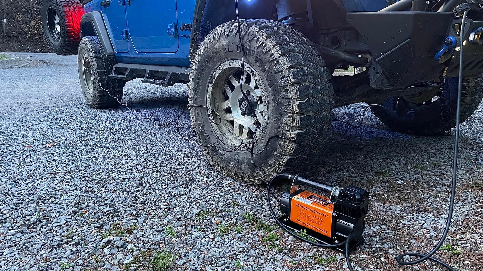 ALL-TOP Air Compressor Kit, 12V Portable Inflator 7.06CFM, Offroad Air Compressor for Truck ,Air Pump for Car Heavy Duty, Max 150PSI for SUV 4x4 Vehicle RV Tire customer photo 1