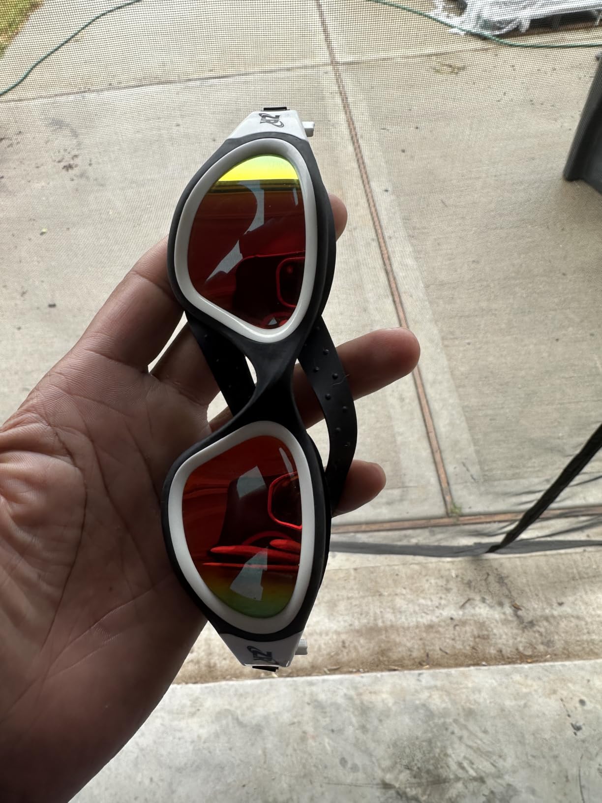 Aegend Swim Goggles for Kids 3-14 Anti-Fog Anti-Leak Goggles for Swimming customer photo 2