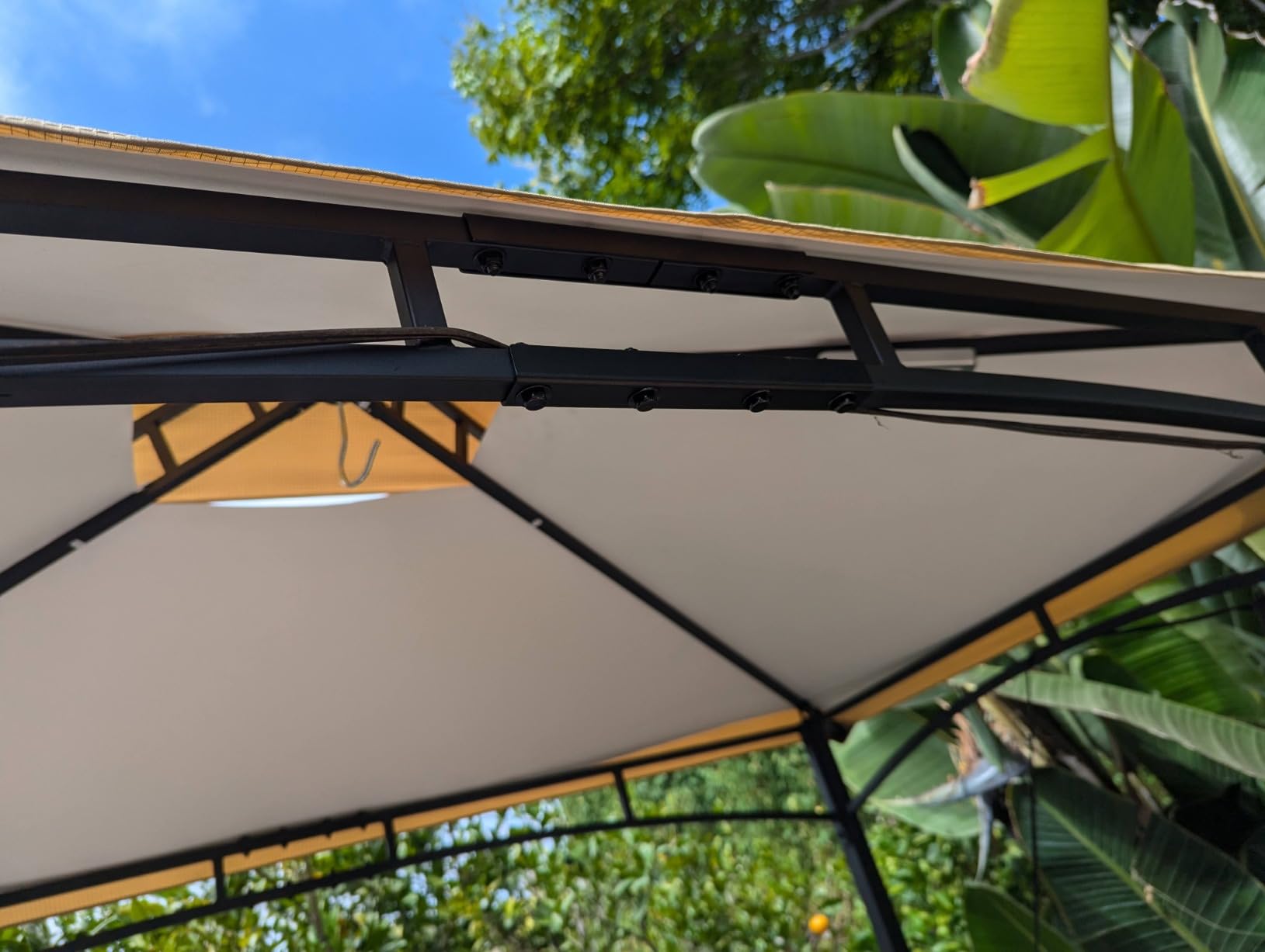 MASTERCANOPY 8 x 5 Grill Gazebo Outdoor BBQ Gazebo Canopy with 2 LED Lights (Dark Gray) customer photo 1