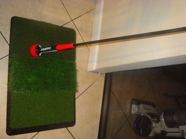 CHAMPKEY Golf Swing Trainer - Tempo & Flexibility Training Aids Warm-Up Stick Ideal for Golf Indoor & Outdoor Practice customer photo 2