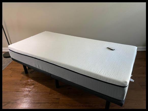 Blissful Nights King e3 Adjustable Bed Base Frame with Head and Foot Incline, Wireless Remote Control, Easy Assembly, and 10 Year Warranty customer photo 1