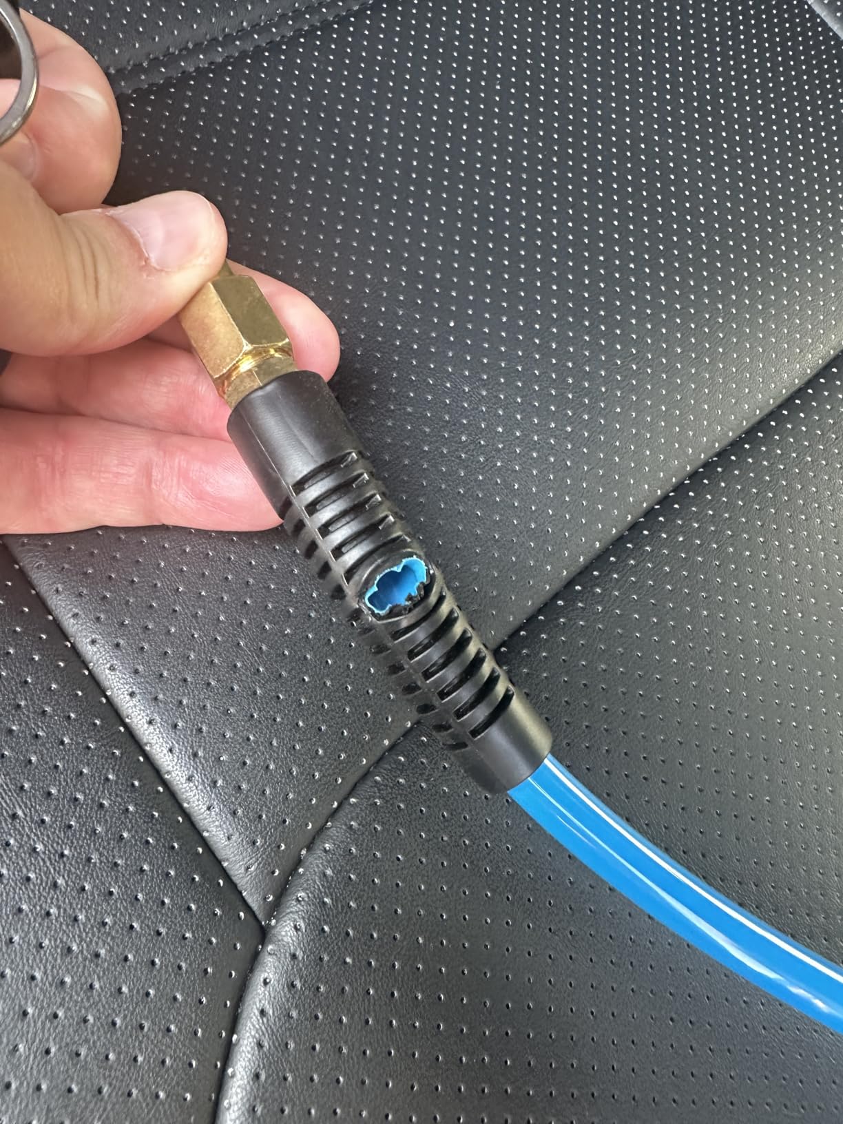 YOTOO Polyurethane Recoil Air Hose, Air Compressor Hose 1/4