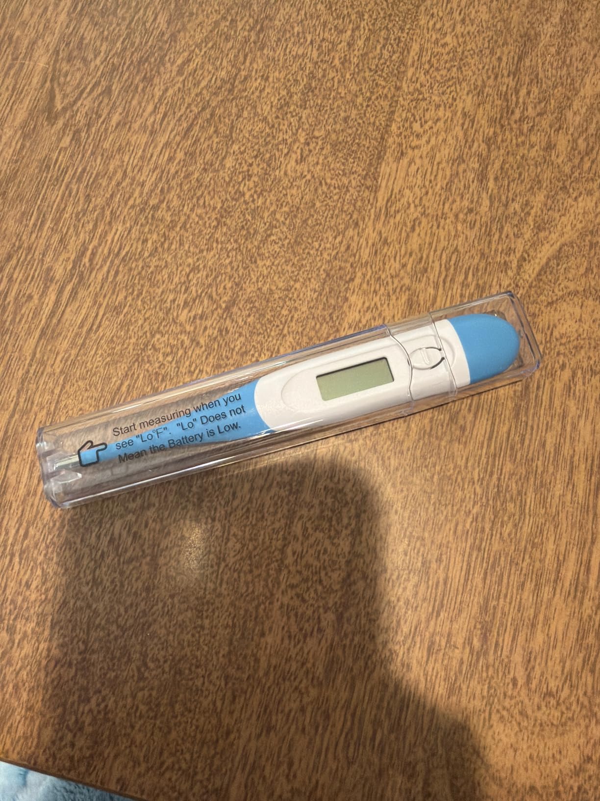 Boncare 10 Seconds Oral Thermometer for Adults and Kids, Light Blue customer photo 2