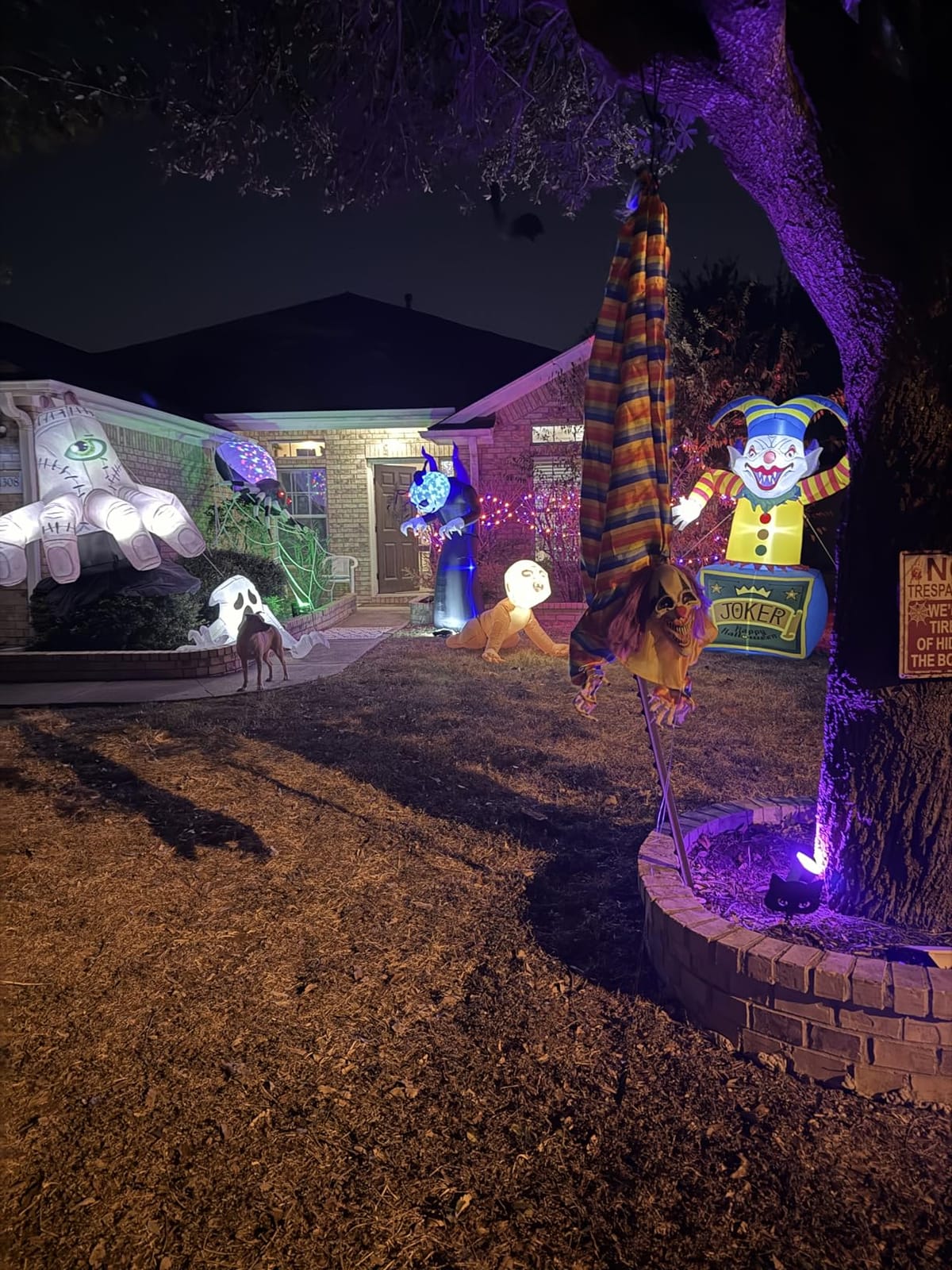 GOOSH 4 FT Halloween Inflatable Zombie Outdoor Decorations Blow Up Yard Scary Zombie with Built-in LEDs for Indoor Garden Lawn Party Decor customer photo 2
