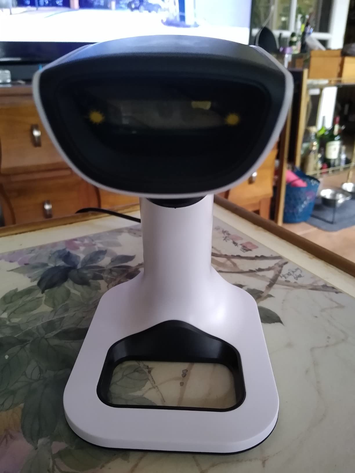 ScanAvenger Wireless Portable 1D&2D with Stand Bluetooth Barcode Scanner: 3-in-1 Handheld Scanner, Rechargeable Battery for Inventory - USB Bar Code/QR Reader (1D&2D with Next Gen Stand) customer photo 2