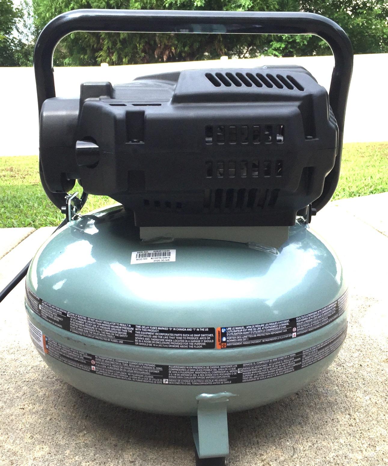 Metabo HPT Portable Pancake Air Compressor, 6 Gallon 200 PSI, EC914S customer photo 2