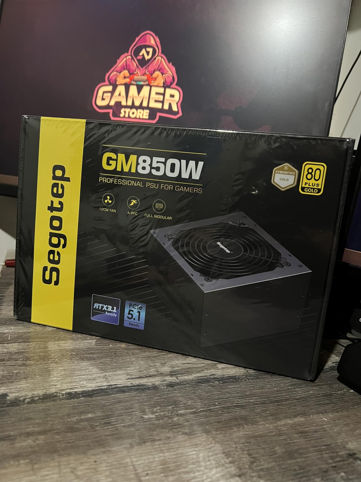 Segotep GM850 850W Power Supply, 80 Plus Gold Certified, PCIe 5.1 & ATX 3.1 customer photo 1
