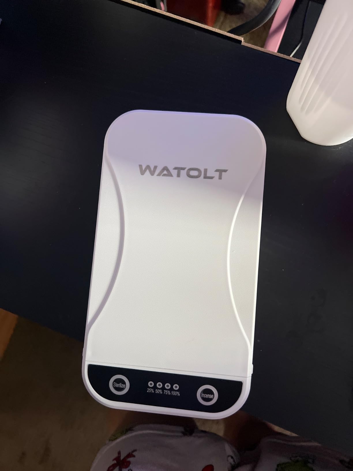 Watolt UV Light Sanitizer - Cell Phone Sanitizer Cleaner Box customer photo 1