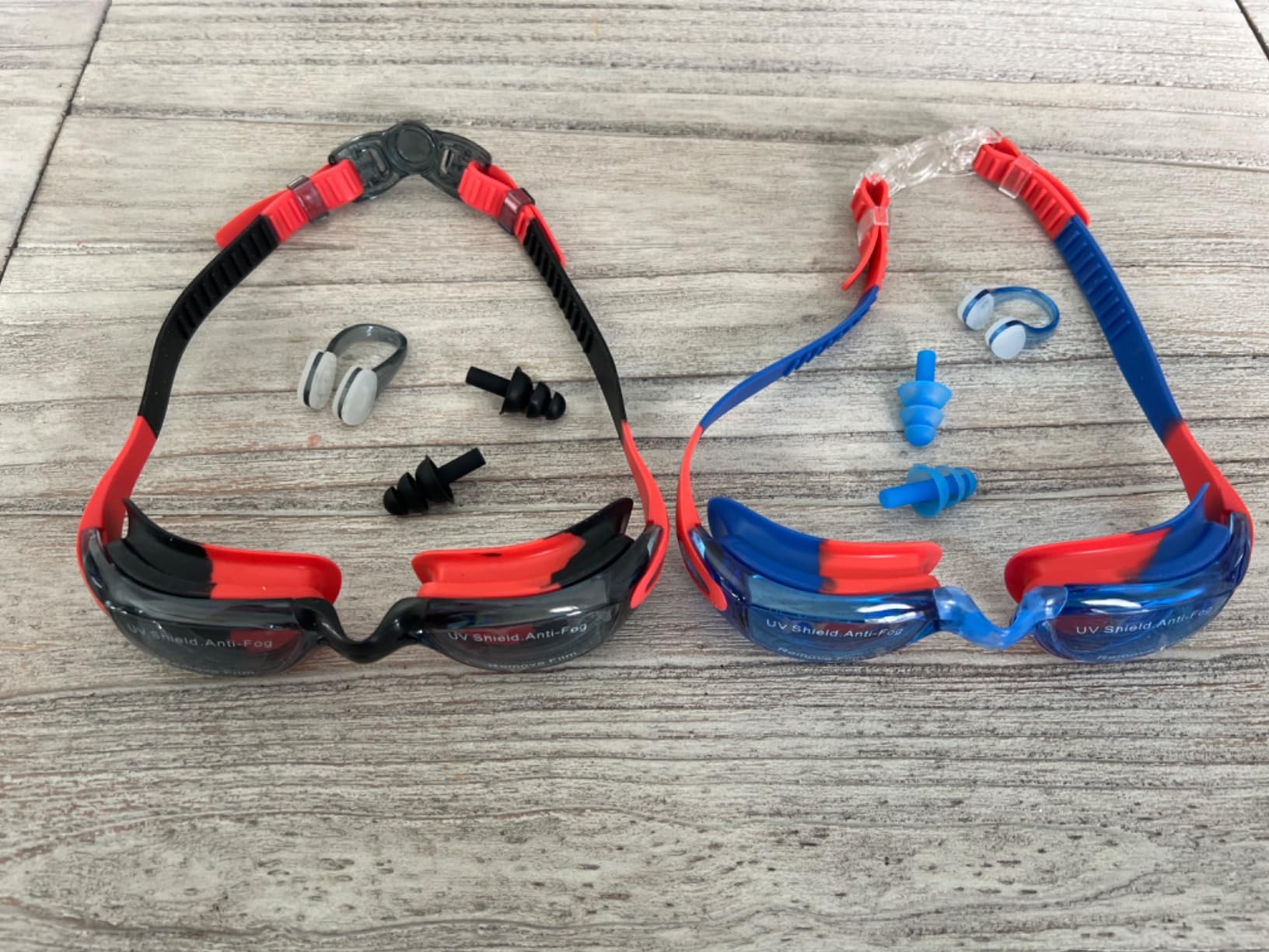 COOLOO Kids Swim Goggles, 2 Packs Swimming Goggles for Kids Child Age 4-16 customer photo 2