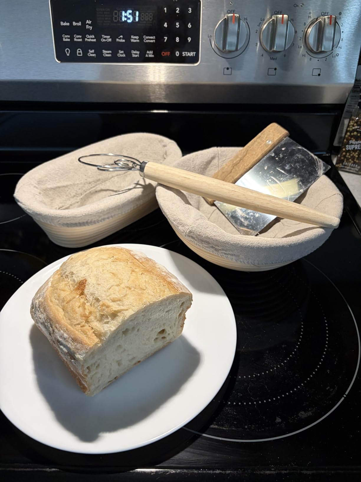 Rorecay Sourdough Starter Kit with Banneton Bread Proofing Baskets customer photo 1