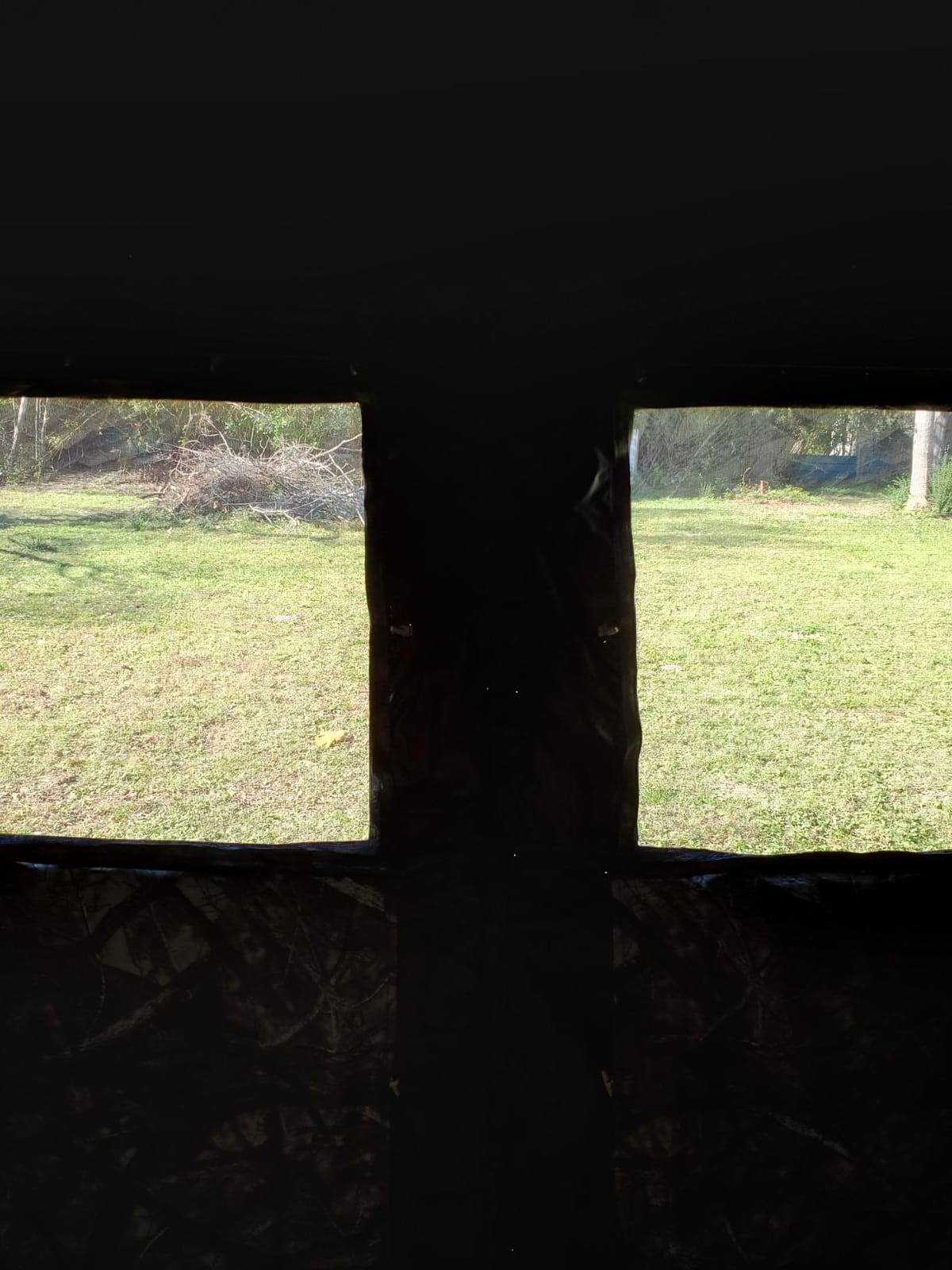 Hunting Blind for Deer Hunting – Heavy-Duty Steel Frame, 8 Shoot-Through Windows, Durable 300D Oxford Fabric, Full Visibility Ground Blind for Bow and Gun Hunters customer photo 1