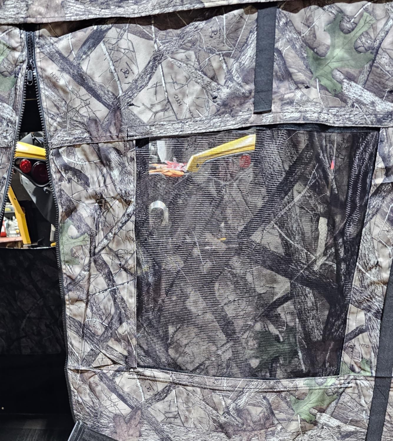 Hunting Blind for Deer Hunting – Heavy-Duty Steel Frame, 8 Shoot-Through Windows, Durable 300D Oxford Fabric, Full Visibility Ground Blind for Bow and Gun Hunters customer photo 2