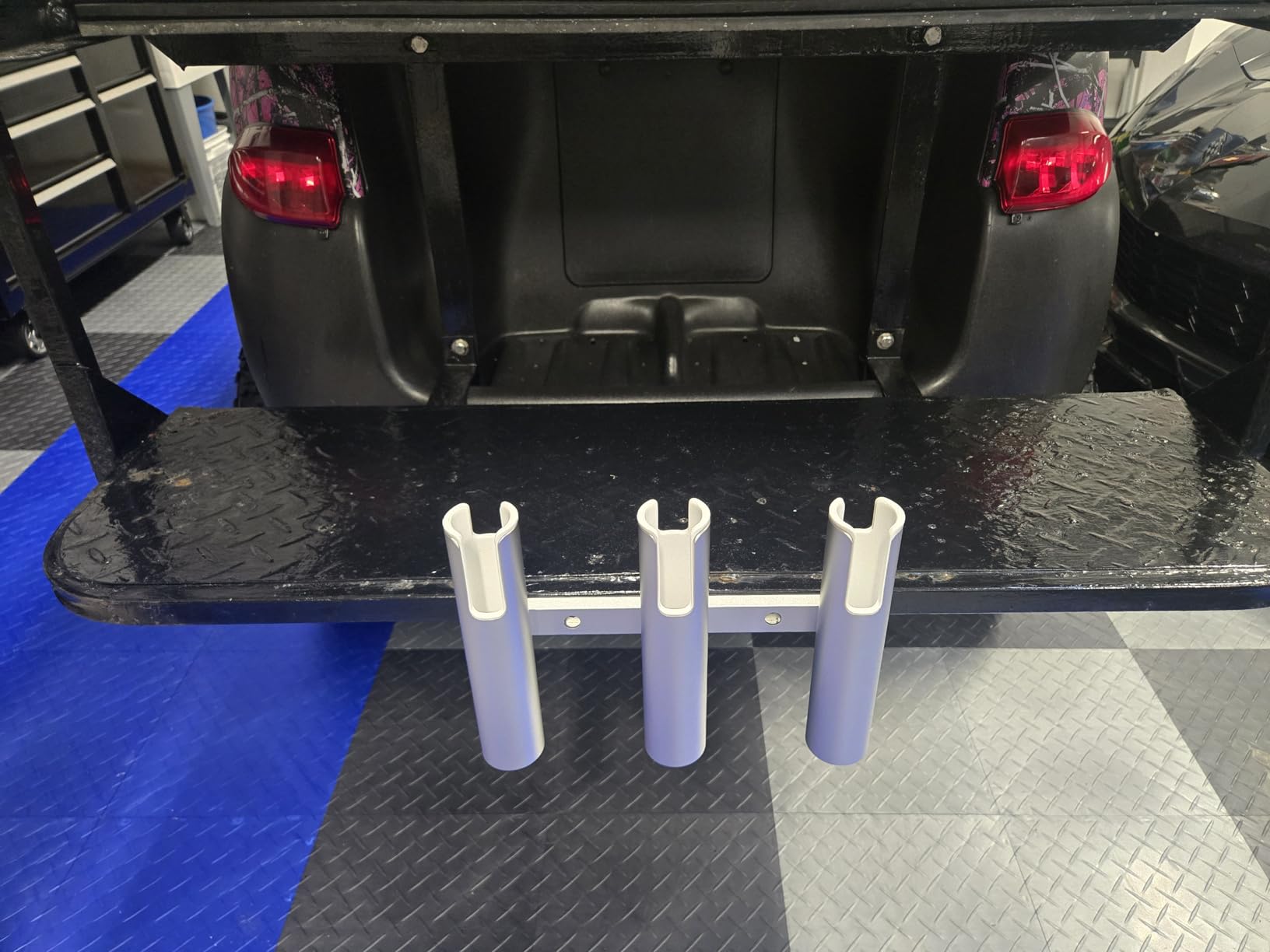 Aluminium Fishing Rod Holders for Boat, Wall-Mounted Fishing Pole Roof Rod Rack,Surf Fishing Rod Holder for Truck, Boats & Yacht customer photo 1