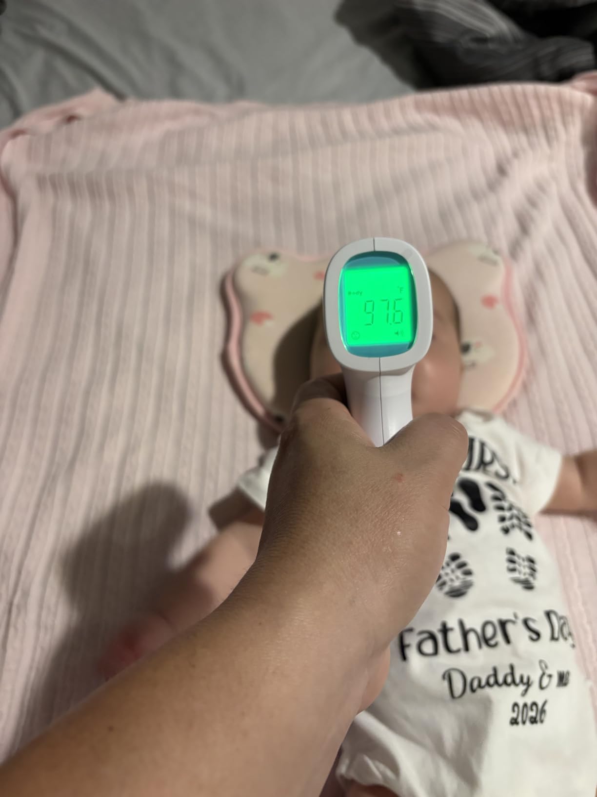 Digital Thermometer for Adults and Kids, No Touch Forehead Thermometer customer photo 2