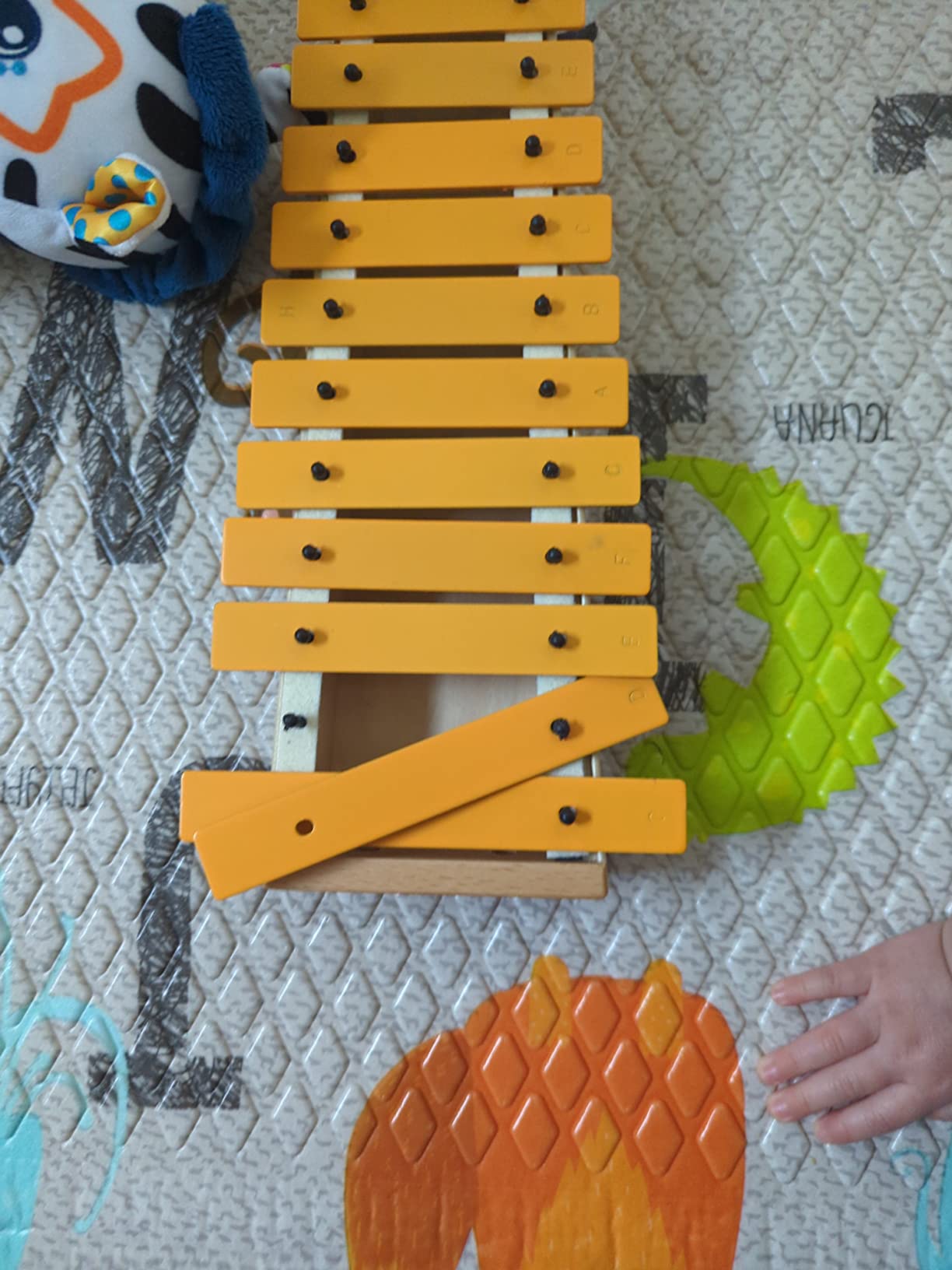 13 Keys Xylophone for Kids Wooden Xylophone Musical Instrument with Mallets Glockenspiel Instrument Educational Sensory Musical Toys Christmas Gift Choice for Boys Girls Aged 3+ customer photo 2