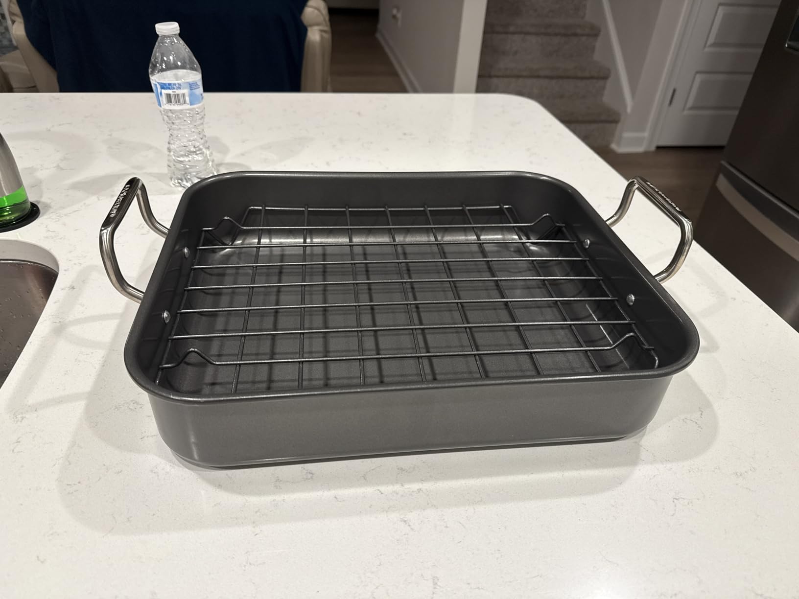 Rachael Ray Nonstick Roasting Pan with Rack customer photo 2