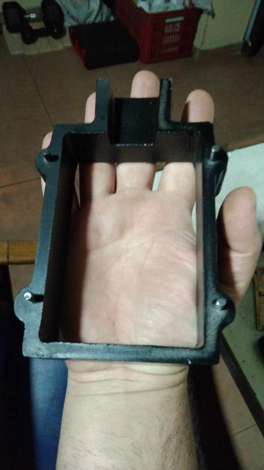 SIMOND STORE Cast Iron 2-Part Flask Mold Frame for Sand Casting customer photo 1