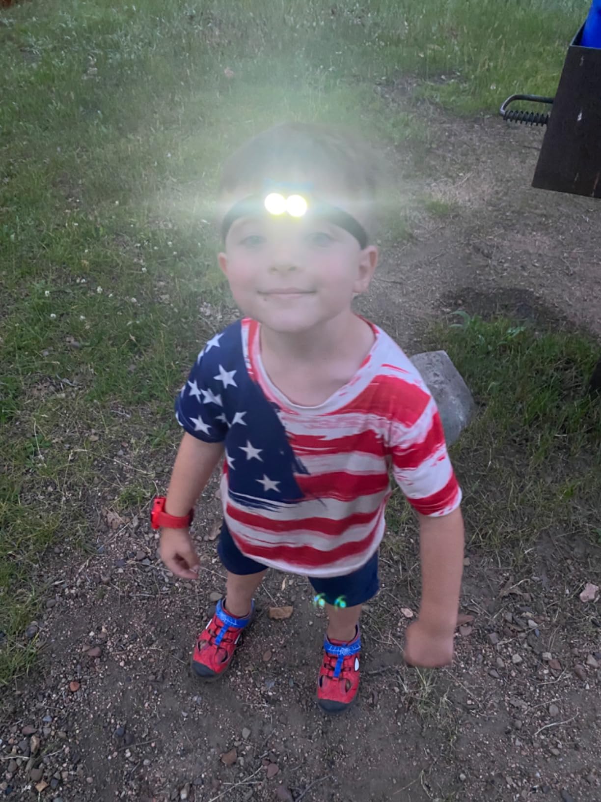 Outdoor Equipment LED Camping Lantern & Headlamp Set for Kids, FANT.LUX Battery Powered Night Light for Emergency, Hurricane, Lightweight Tent Lamp for Children (Owl Set) customer photo 1