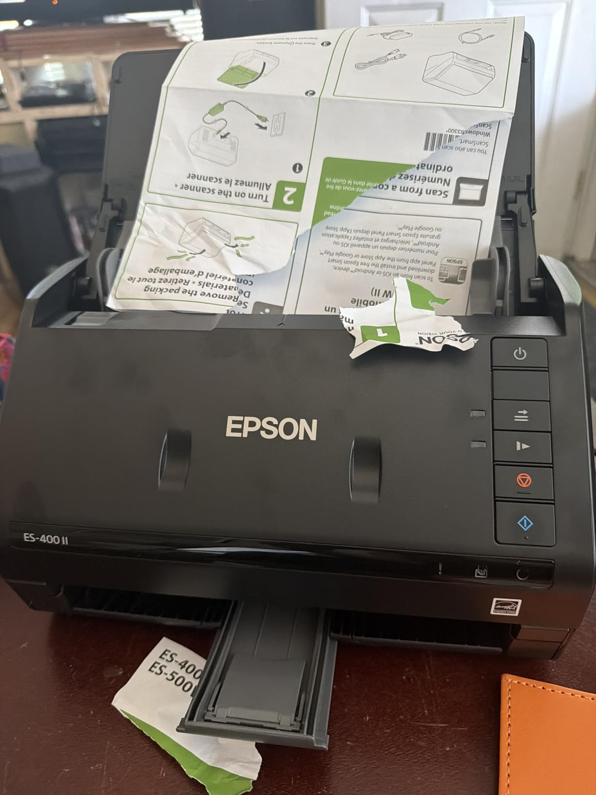 Epson Workforce ES-400 II High-Speed Color Duplex Desktop Document Scanner customer photo 1