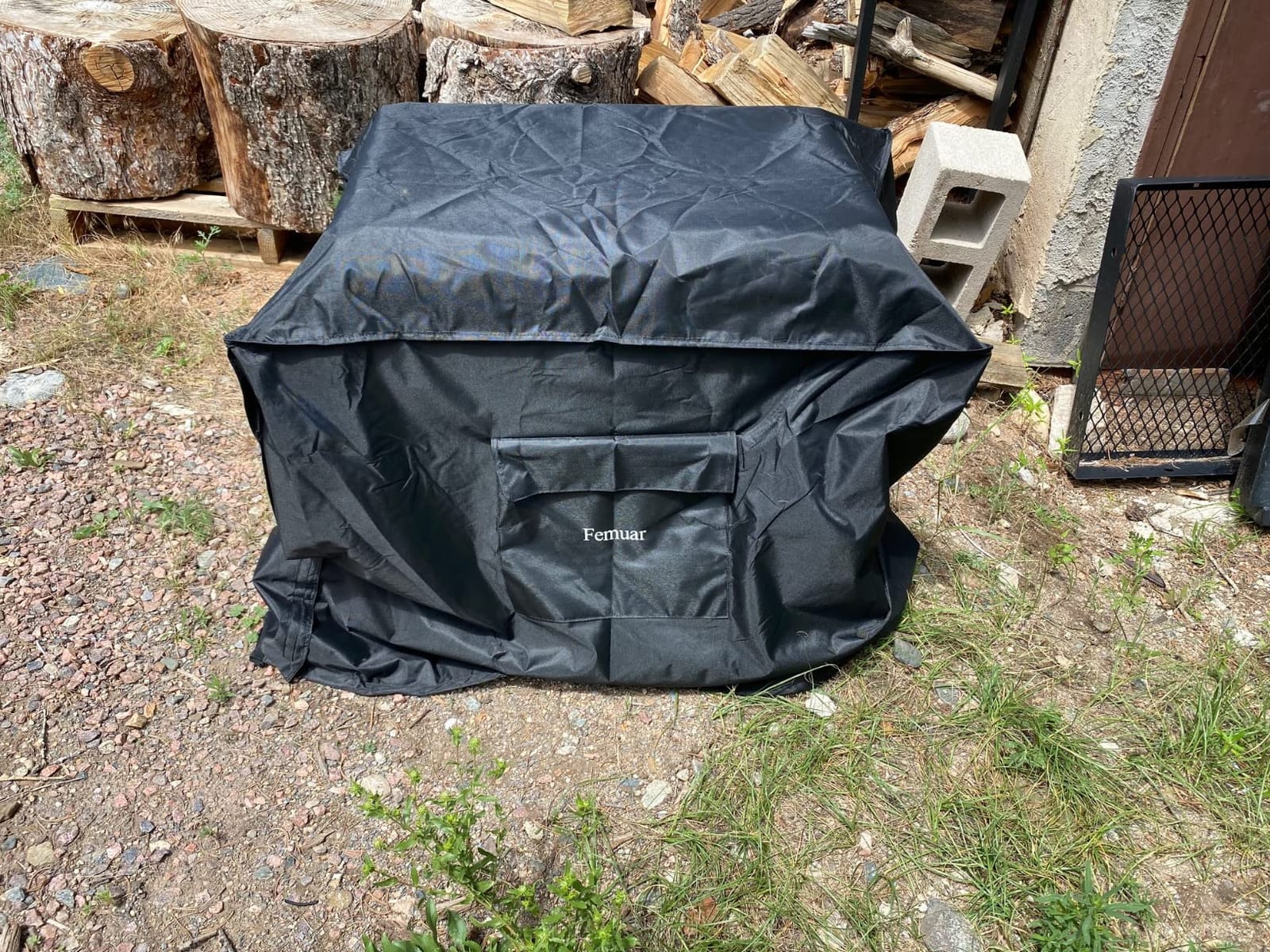 Outdoor Generator Covers Waterproof Heavy Duty 600D Oxford Portable Generator Cover Universal for 5500-15000 Watt Portable Generators ,38x28x30 in customer photo 2